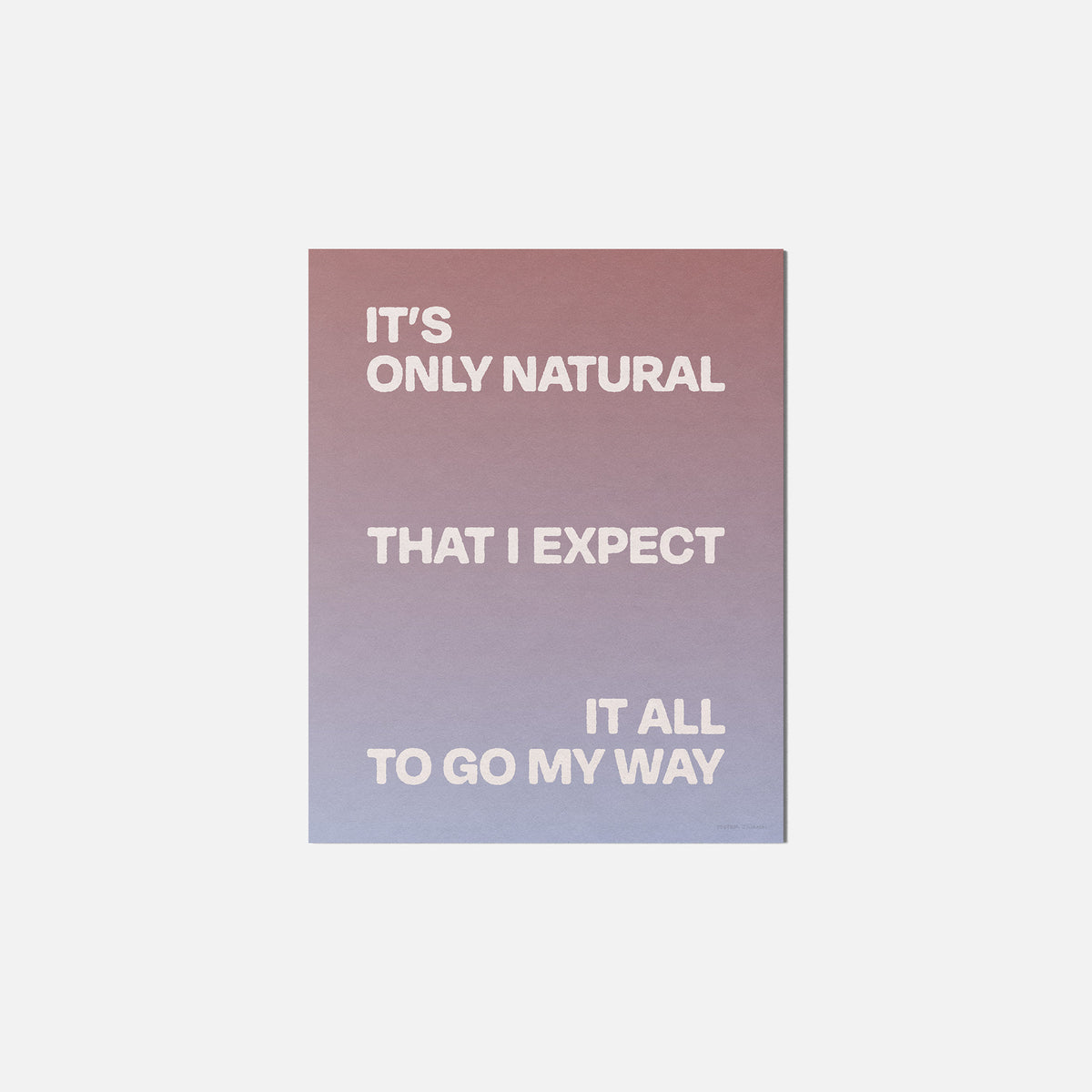 NATURAL PRINT