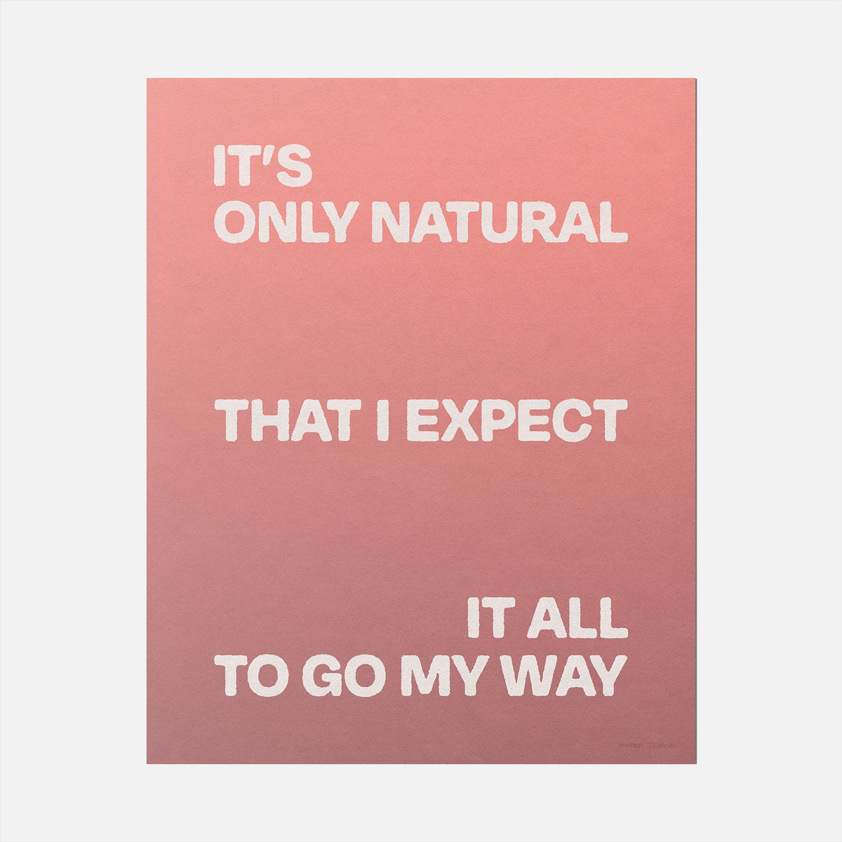 NATURAL PRINT