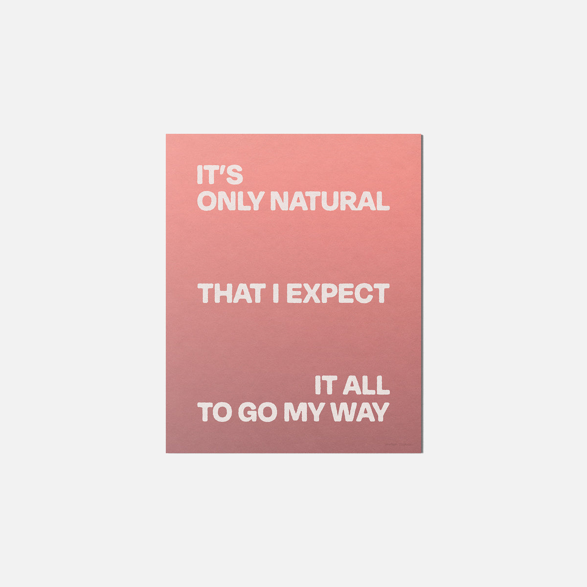 NATURAL PRINT