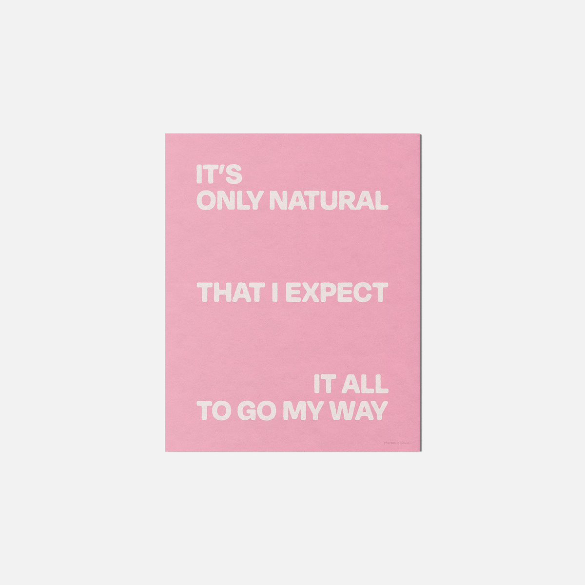 NATURAL PRINT