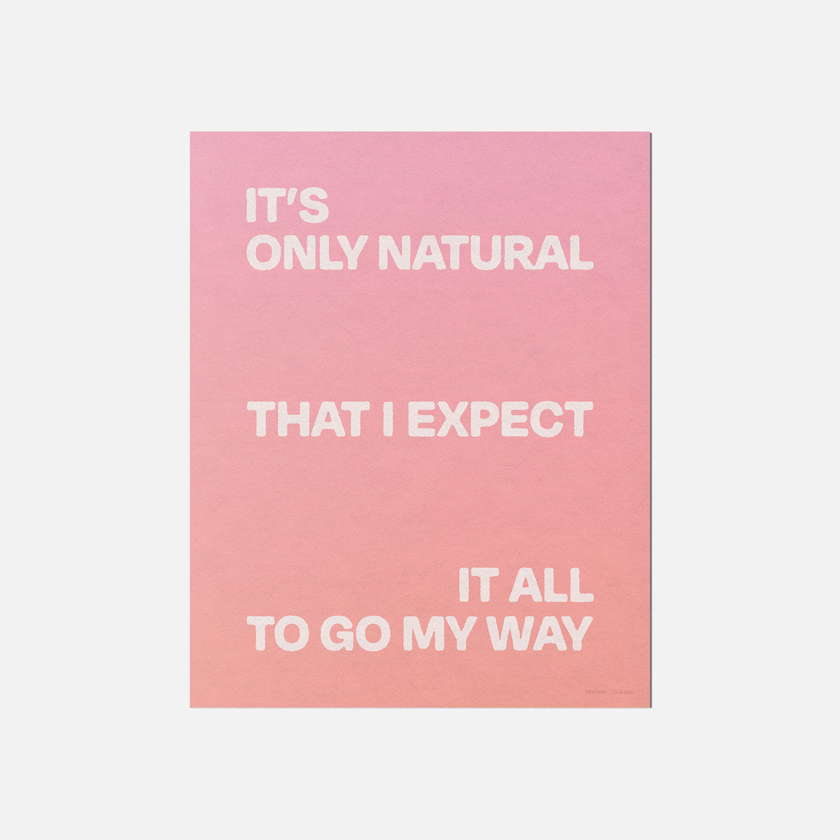 NATURAL PRINT