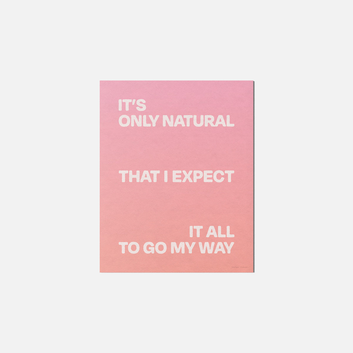 NATURAL PRINT