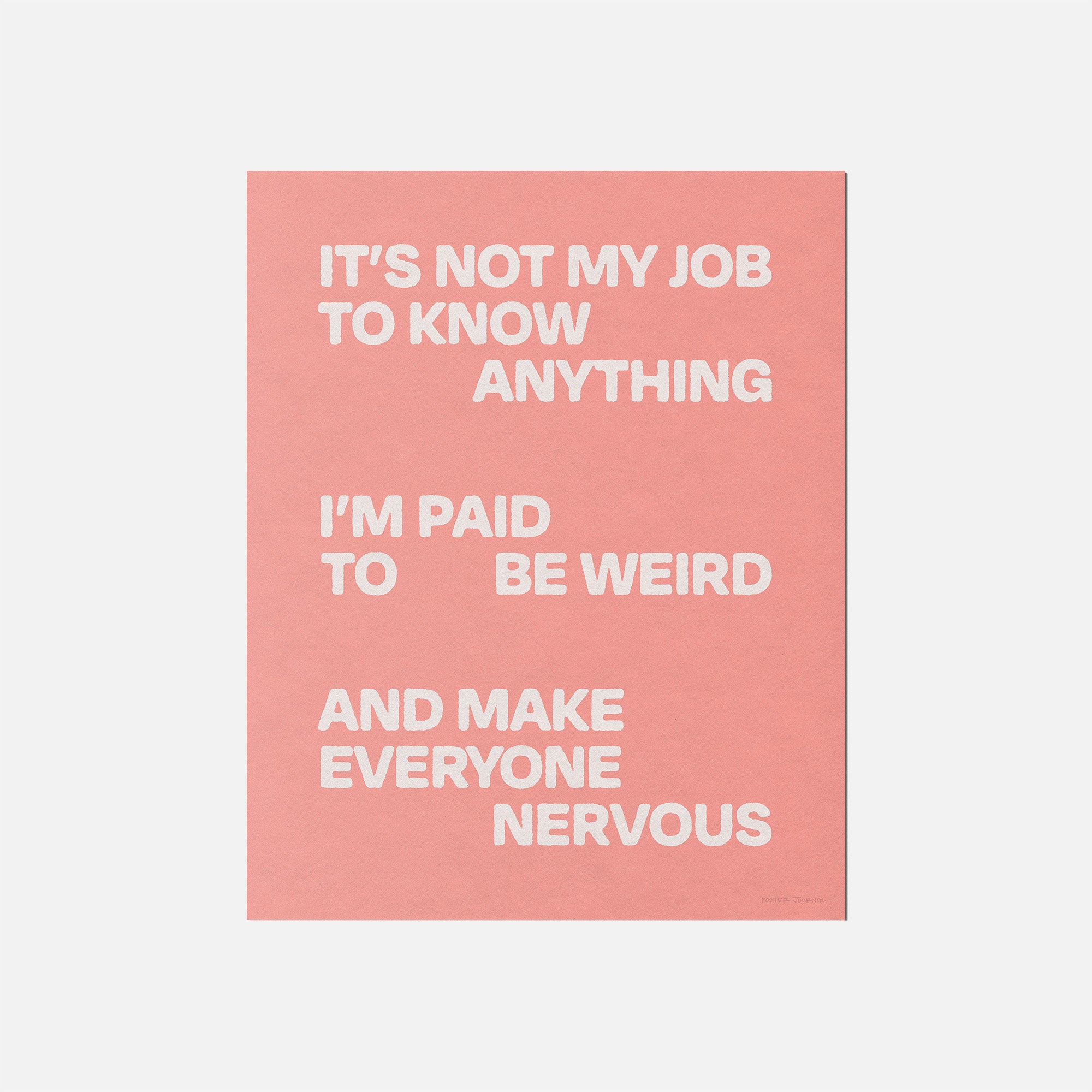 NERVOUS PRINT