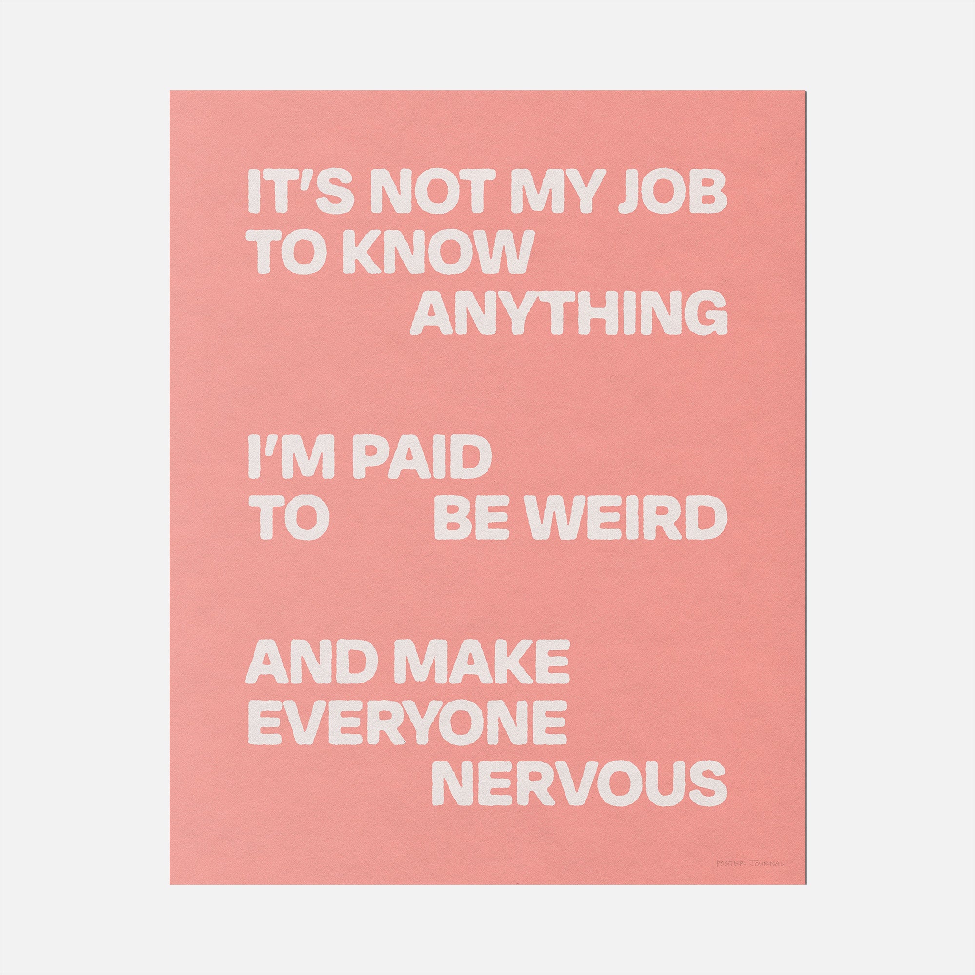 NERVOUS PRINT