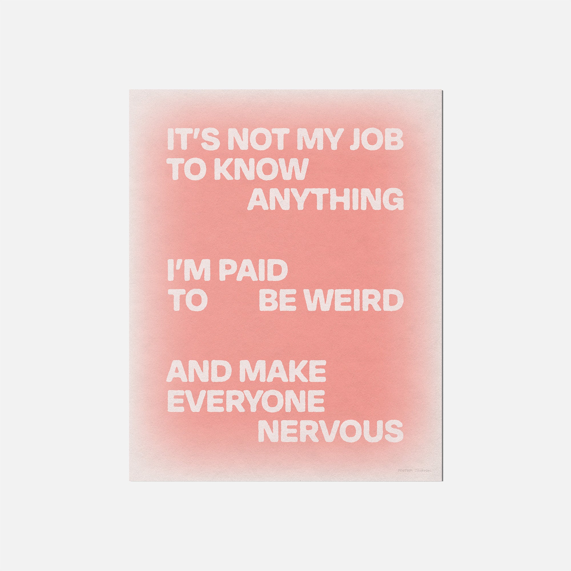 NERVOUS PRINT