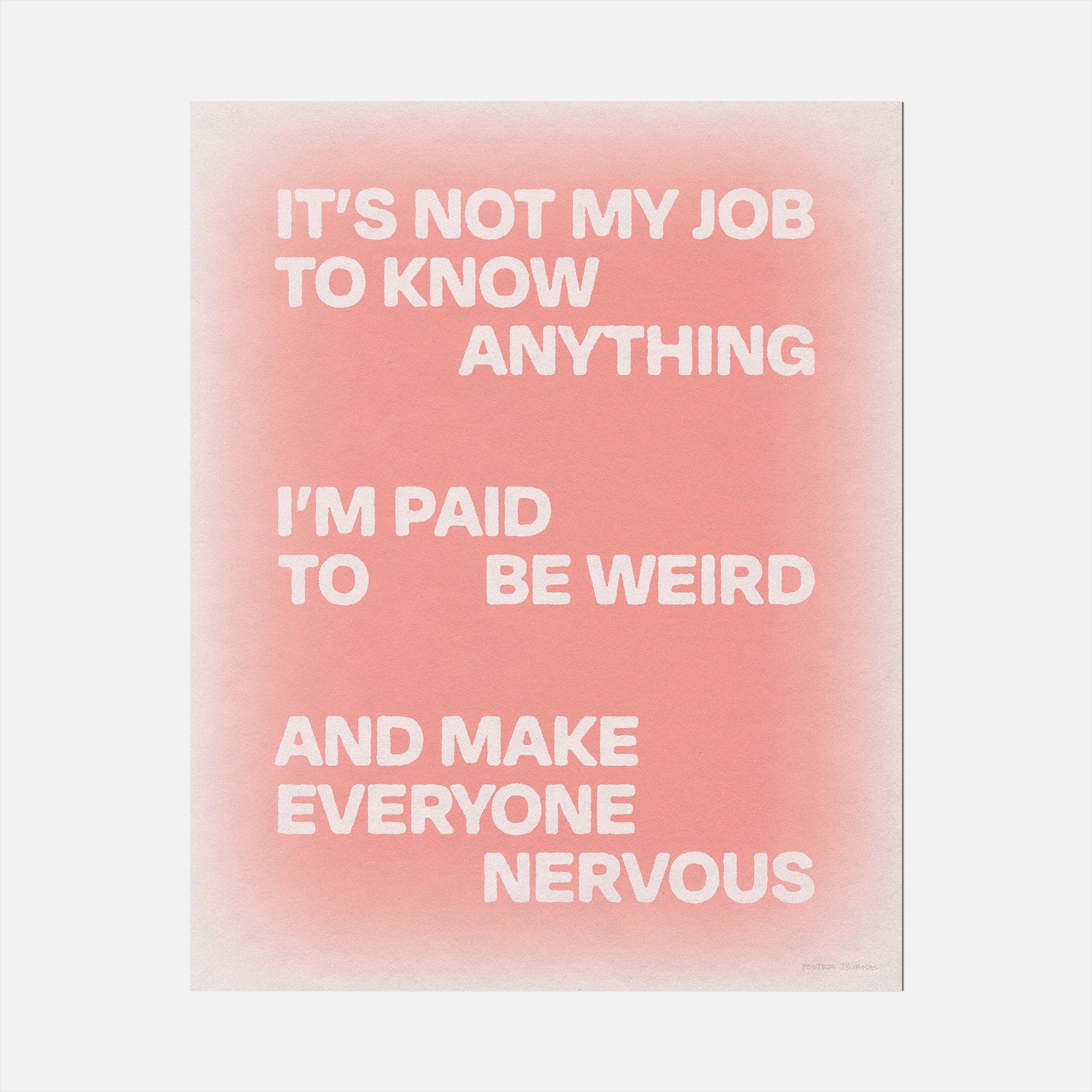 NERVOUS PRINT