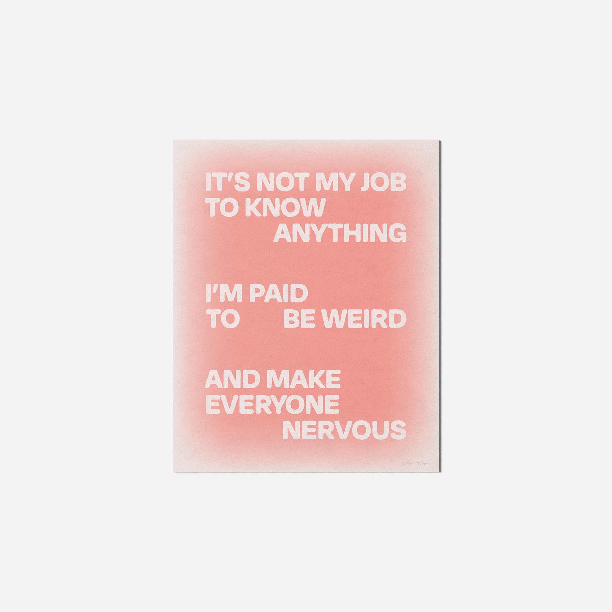 NERVOUS PRINT