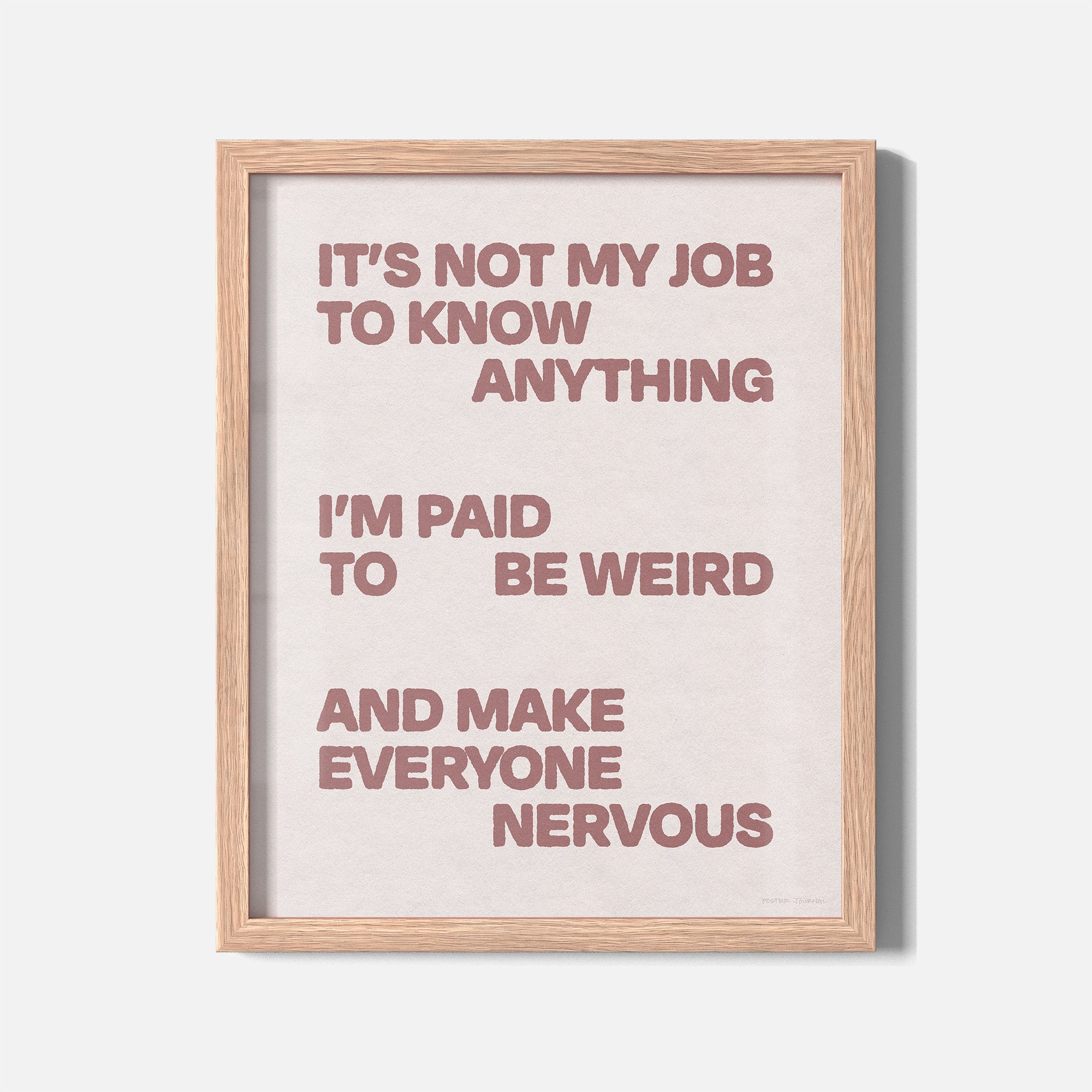NERVOUS PRINT