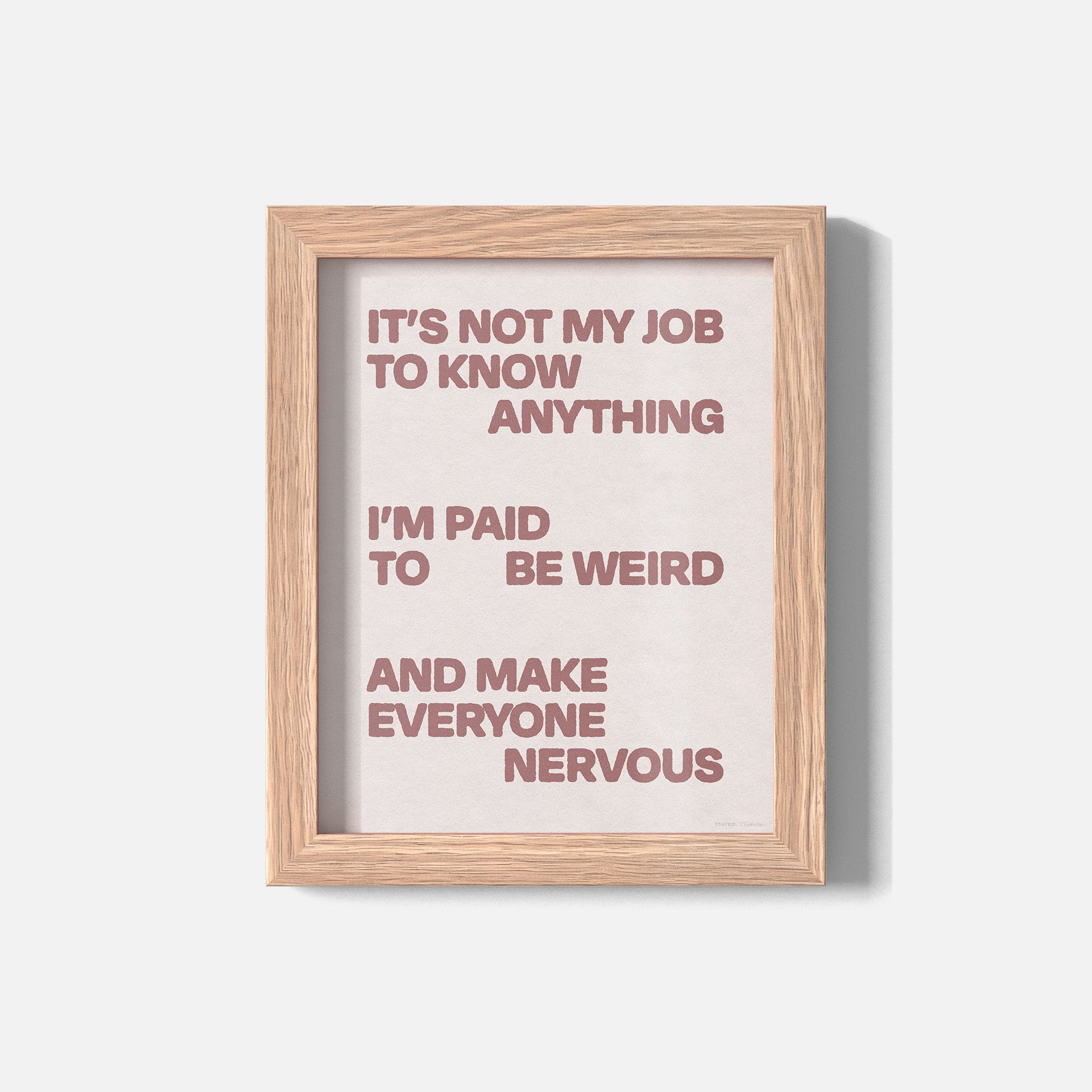 NERVOUS PRINT