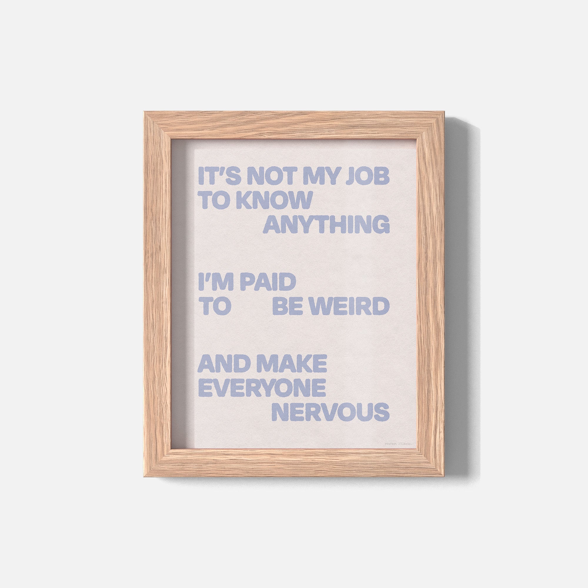 NERVOUS PRINT