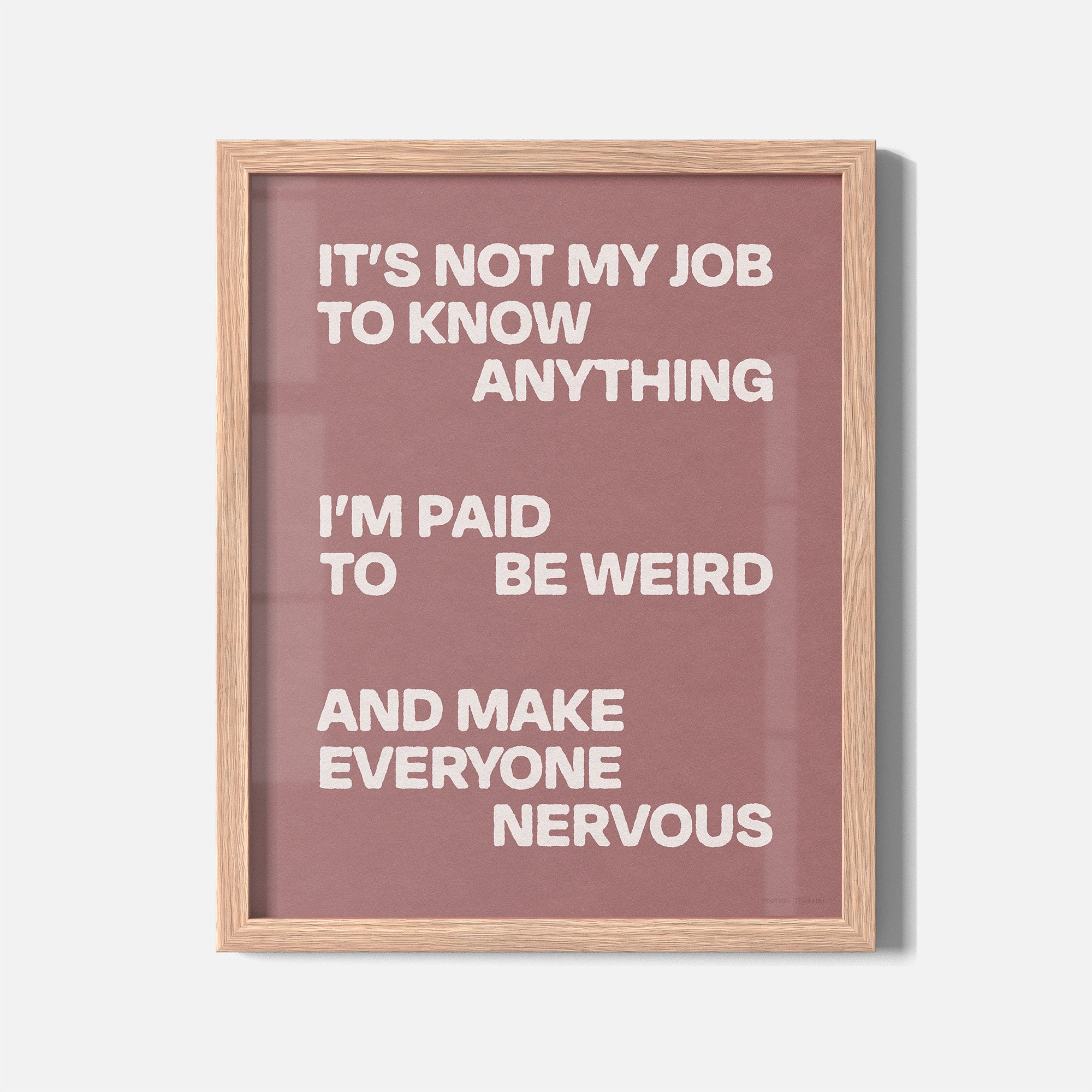NERVOUS PRINT