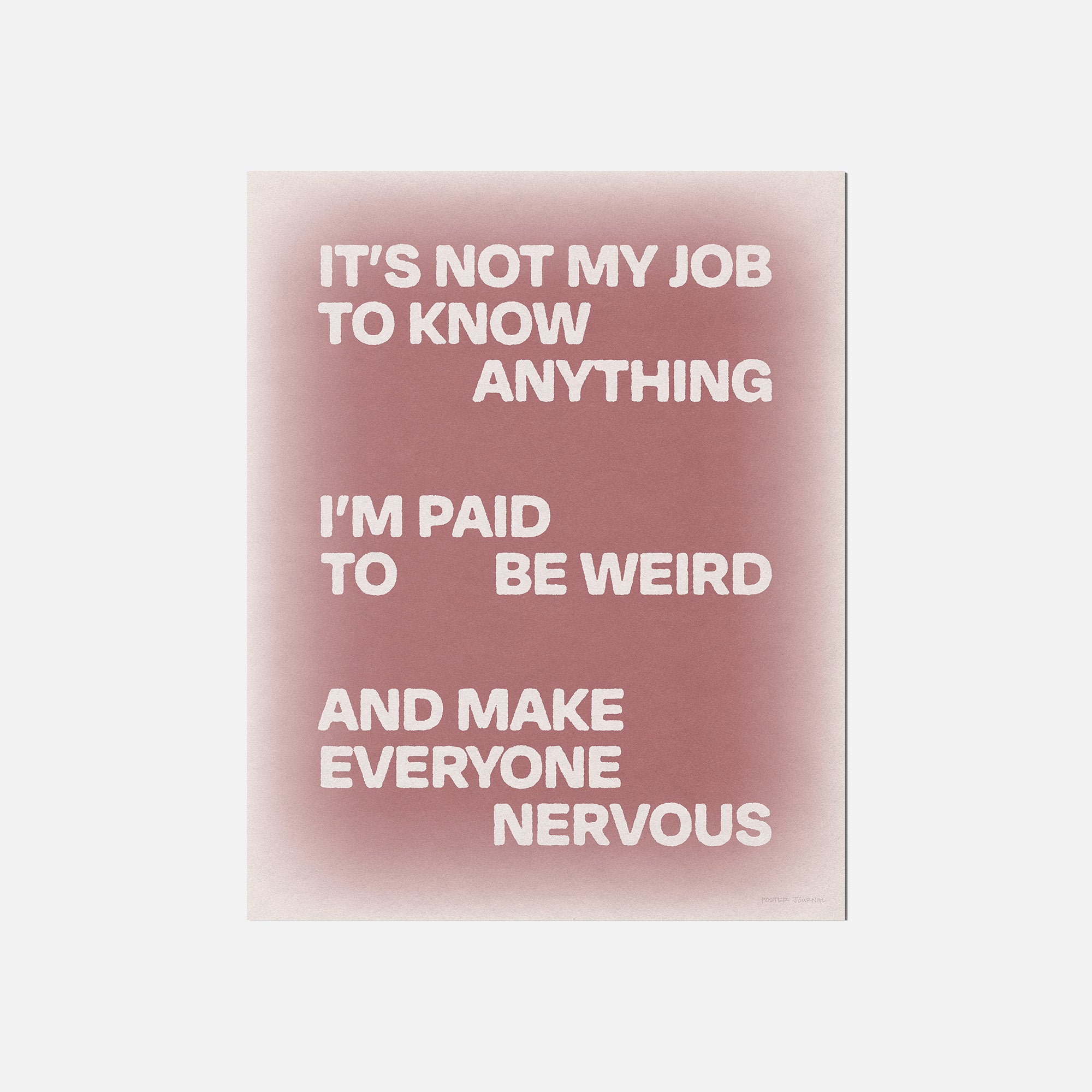 NERVOUS PRINT