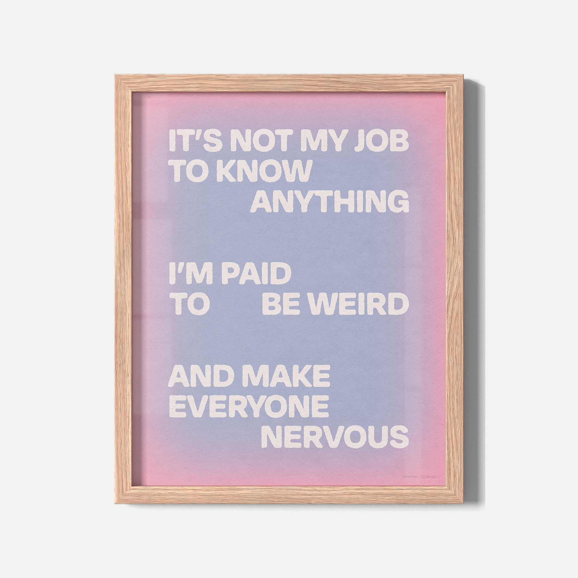 NERVOUS PRINT