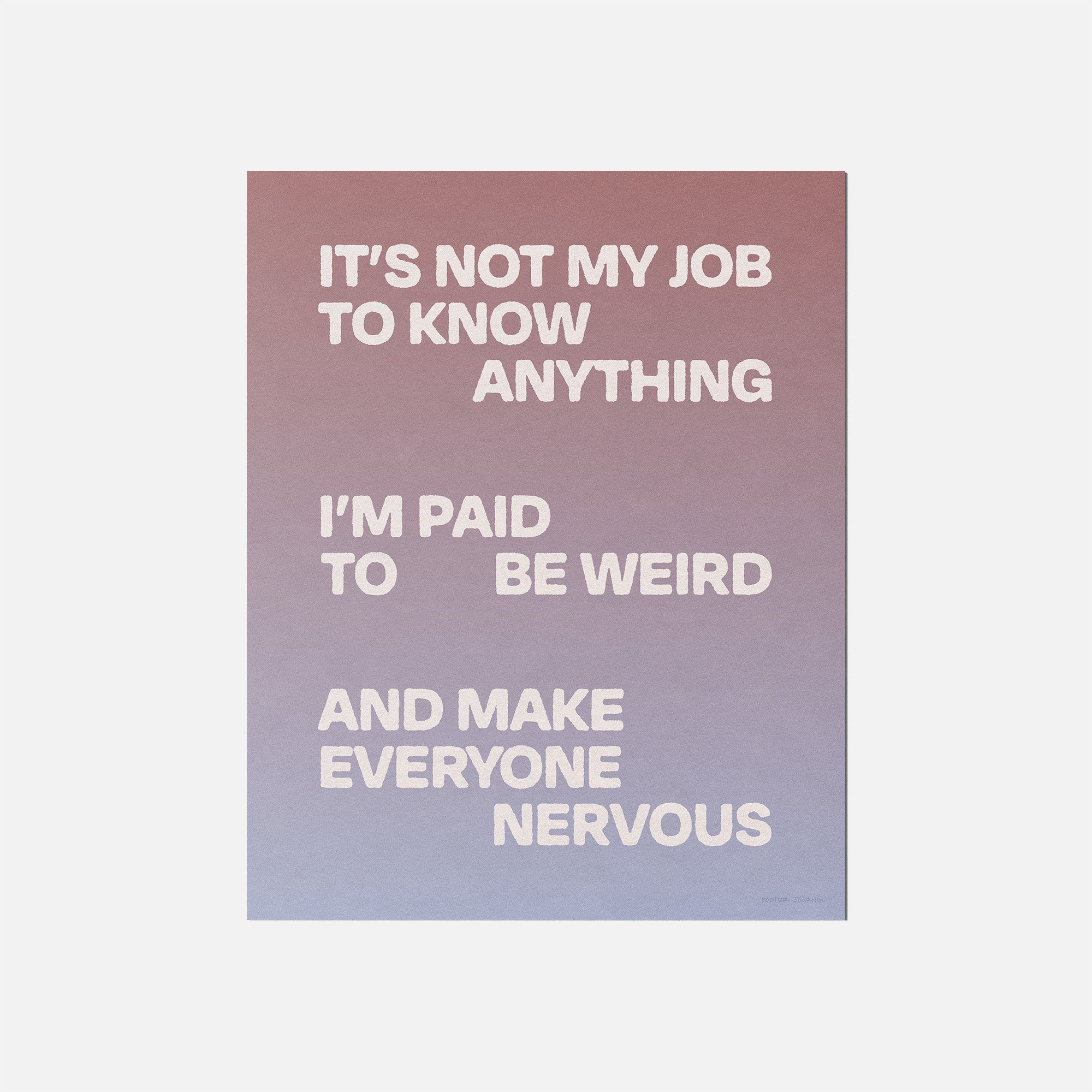 NERVOUS PRINT