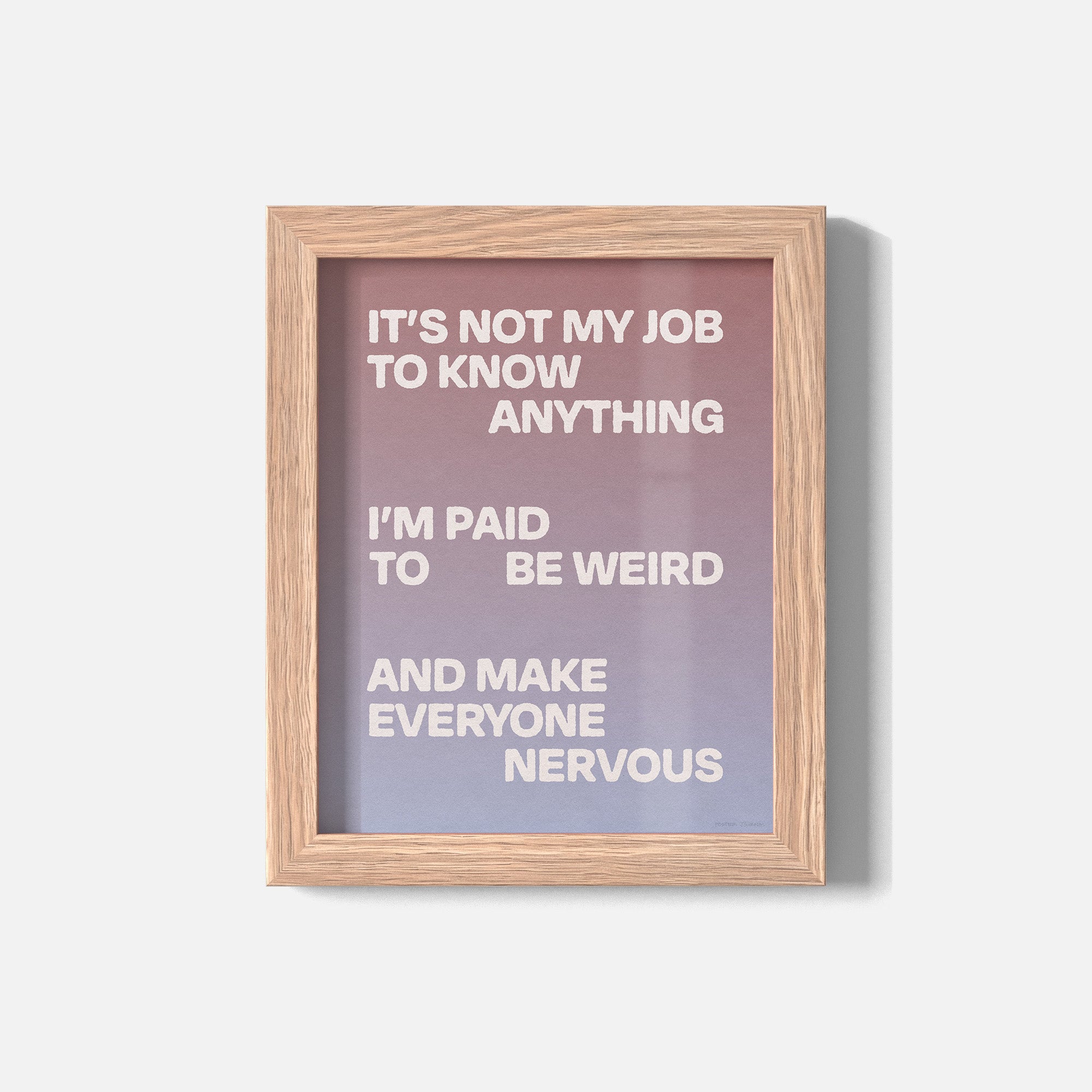 NERVOUS PRINT