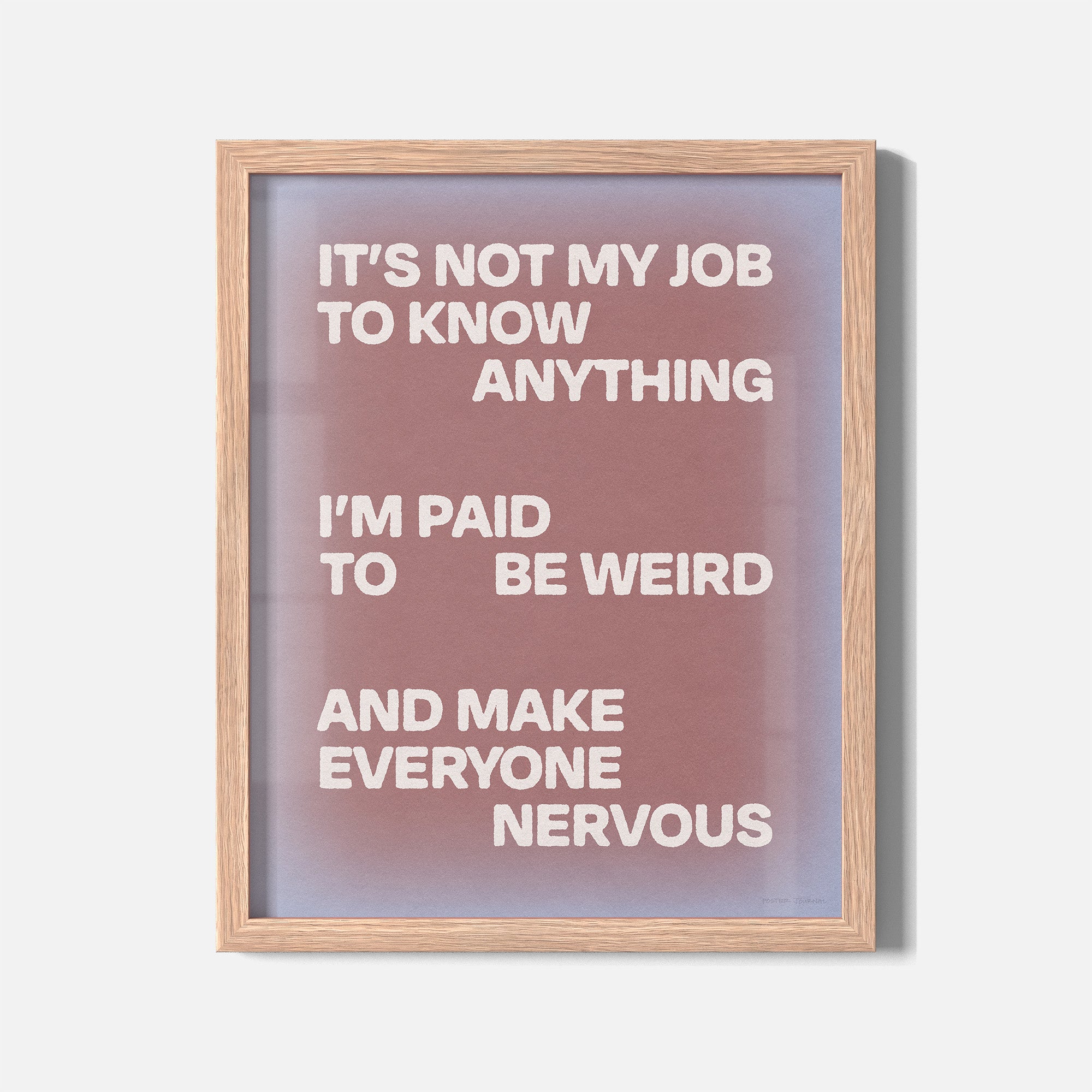 NERVOUS PRINT