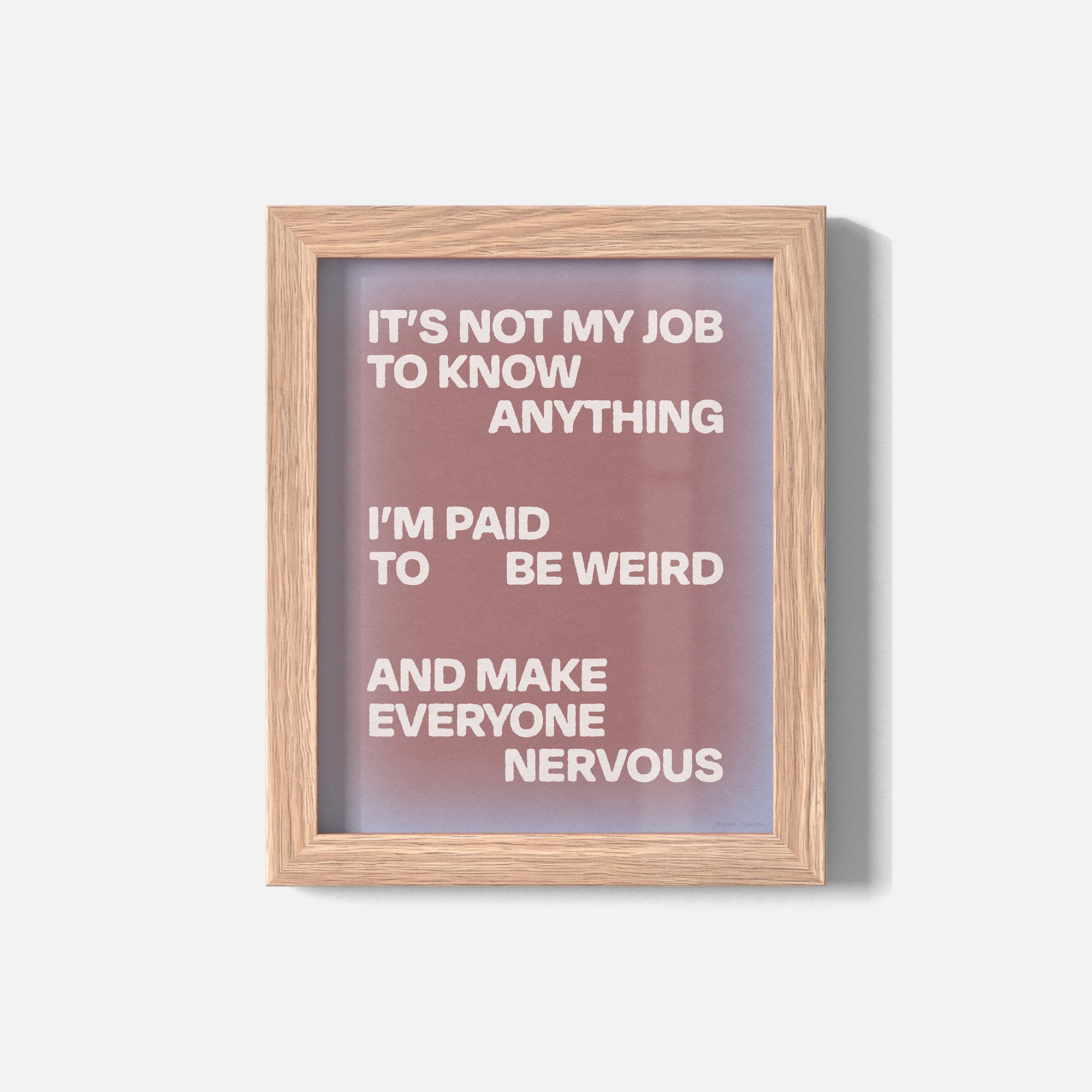 NERVOUS PRINT