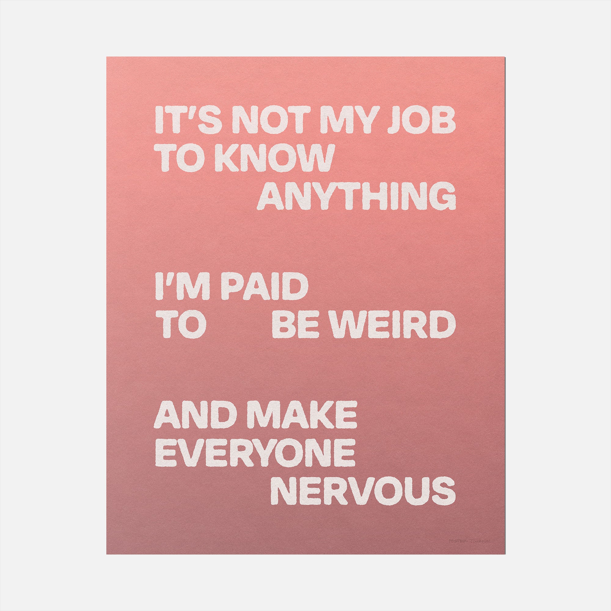 NERVOUS PRINT