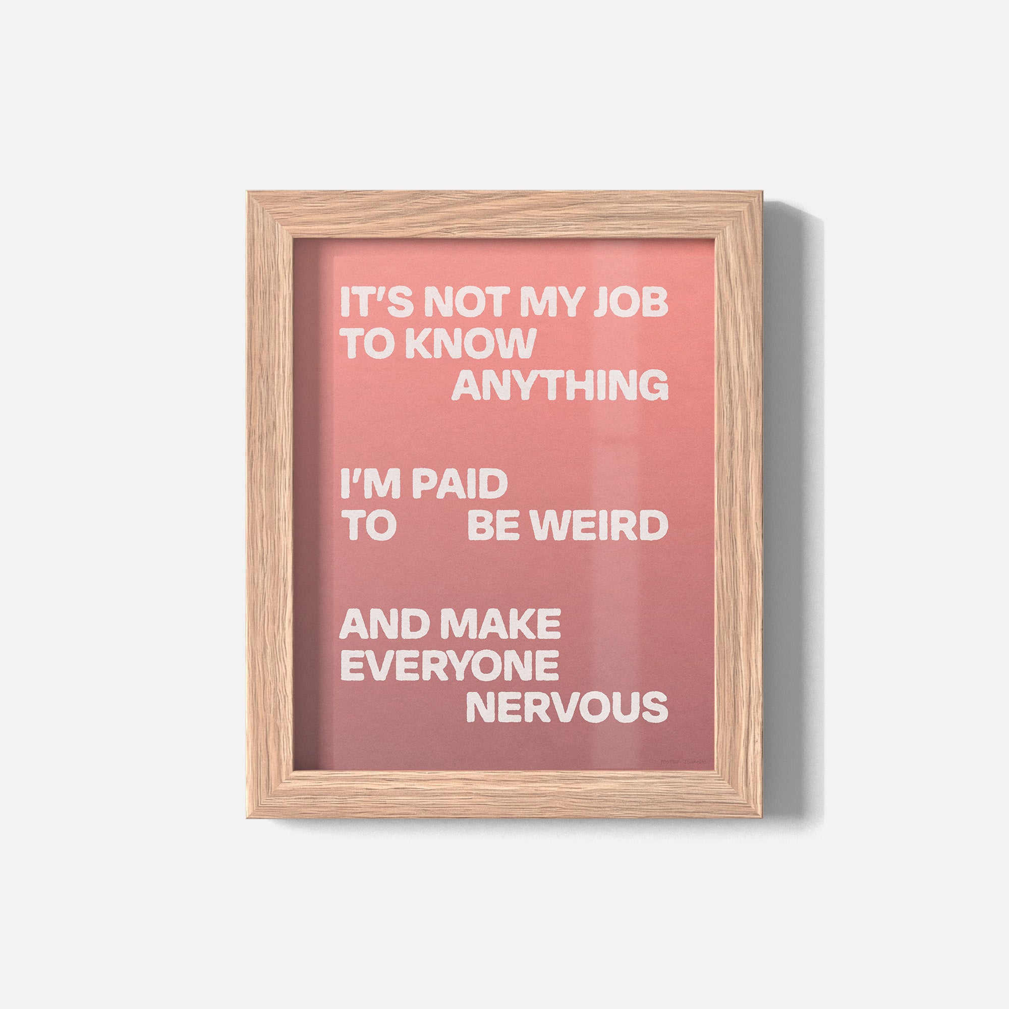 NERVOUS PRINT