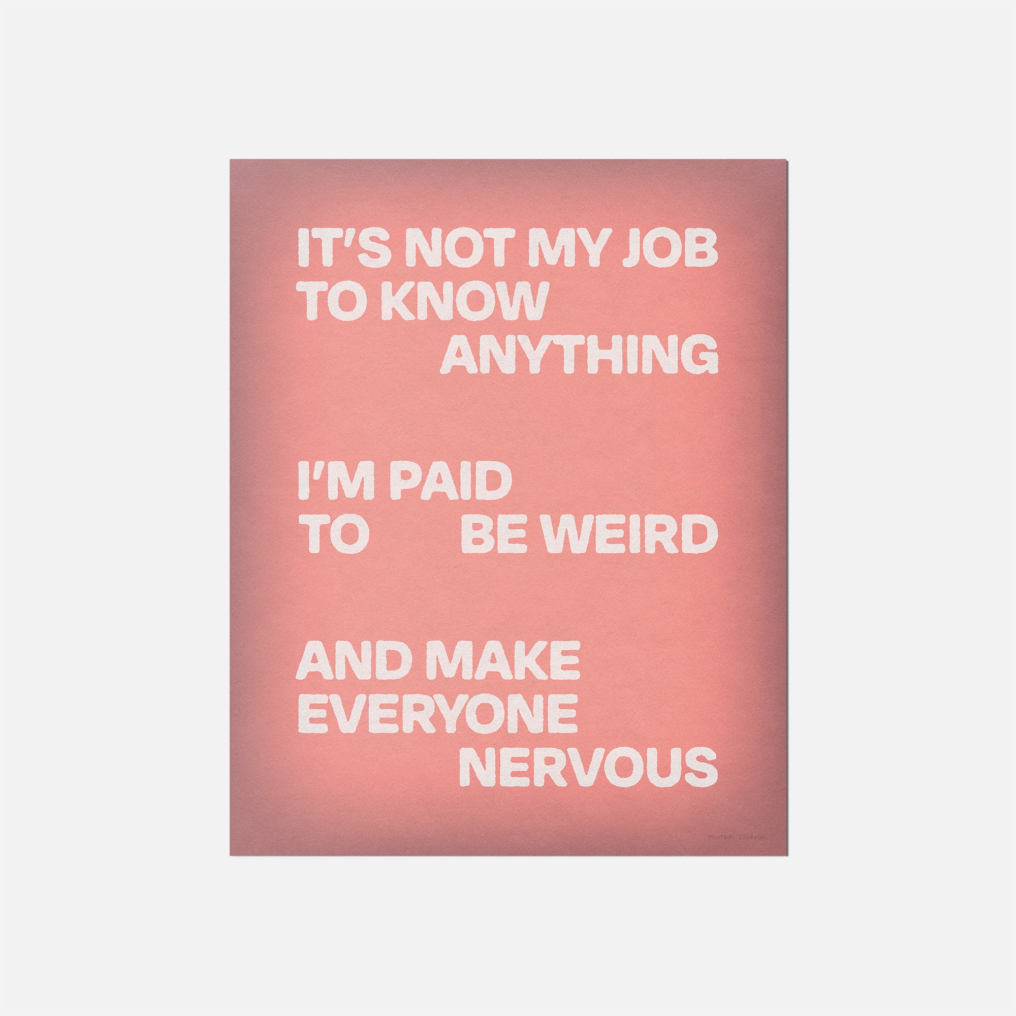 NERVOUS PRINT