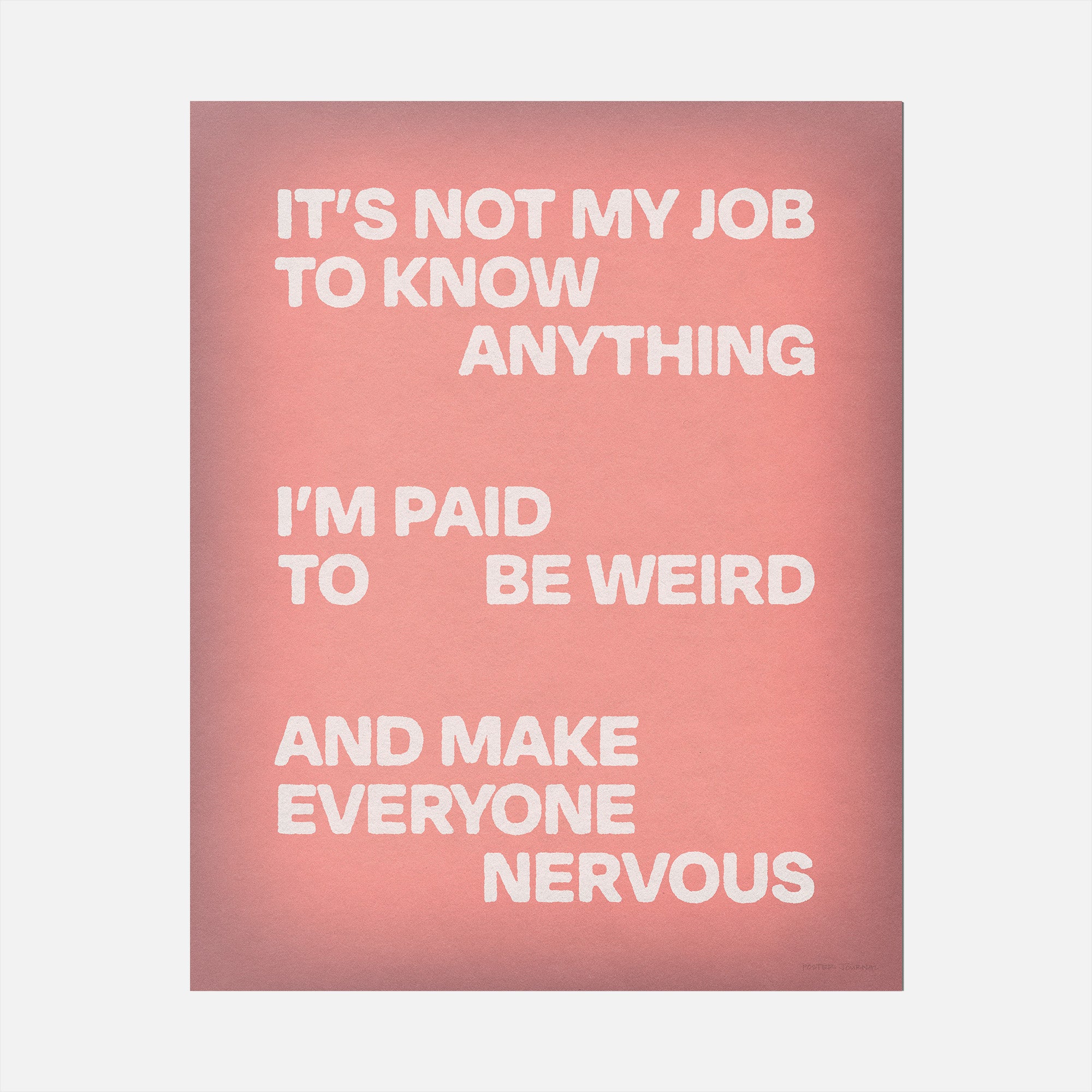 NERVOUS PRINT
