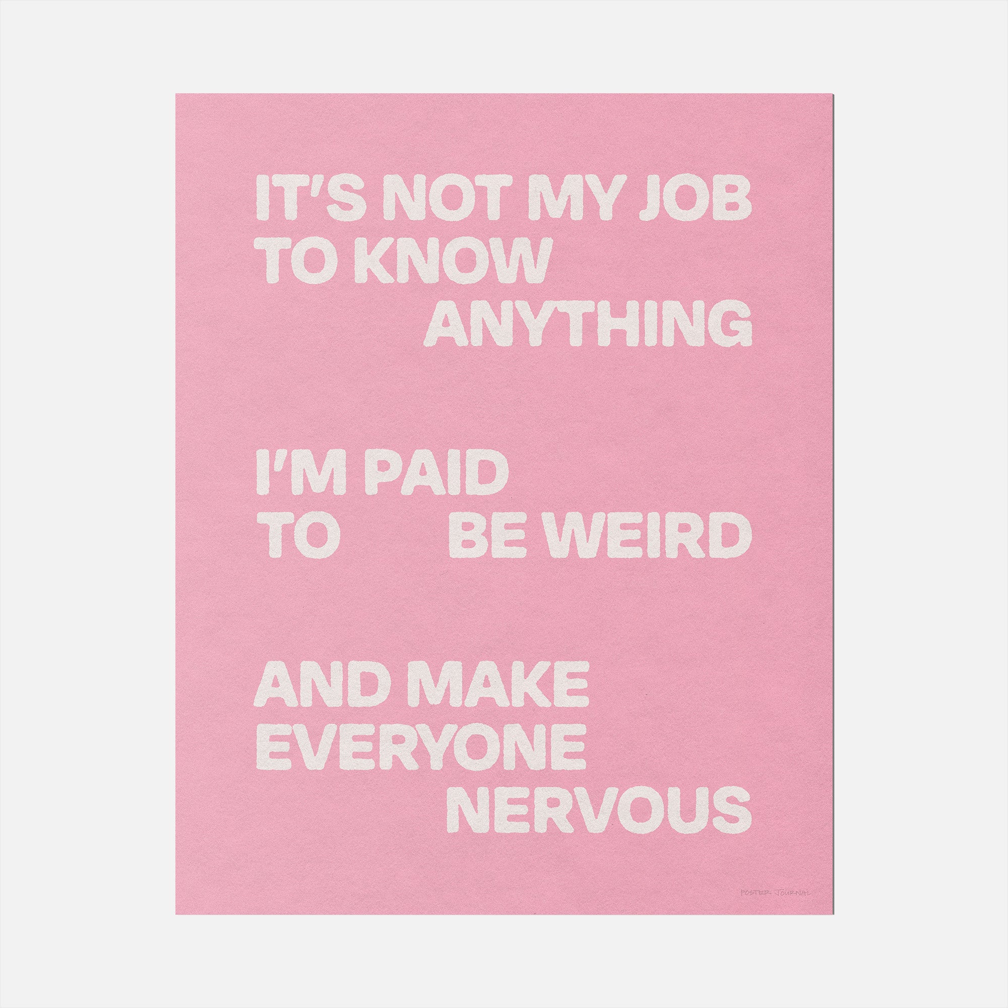 NERVOUS PRINT