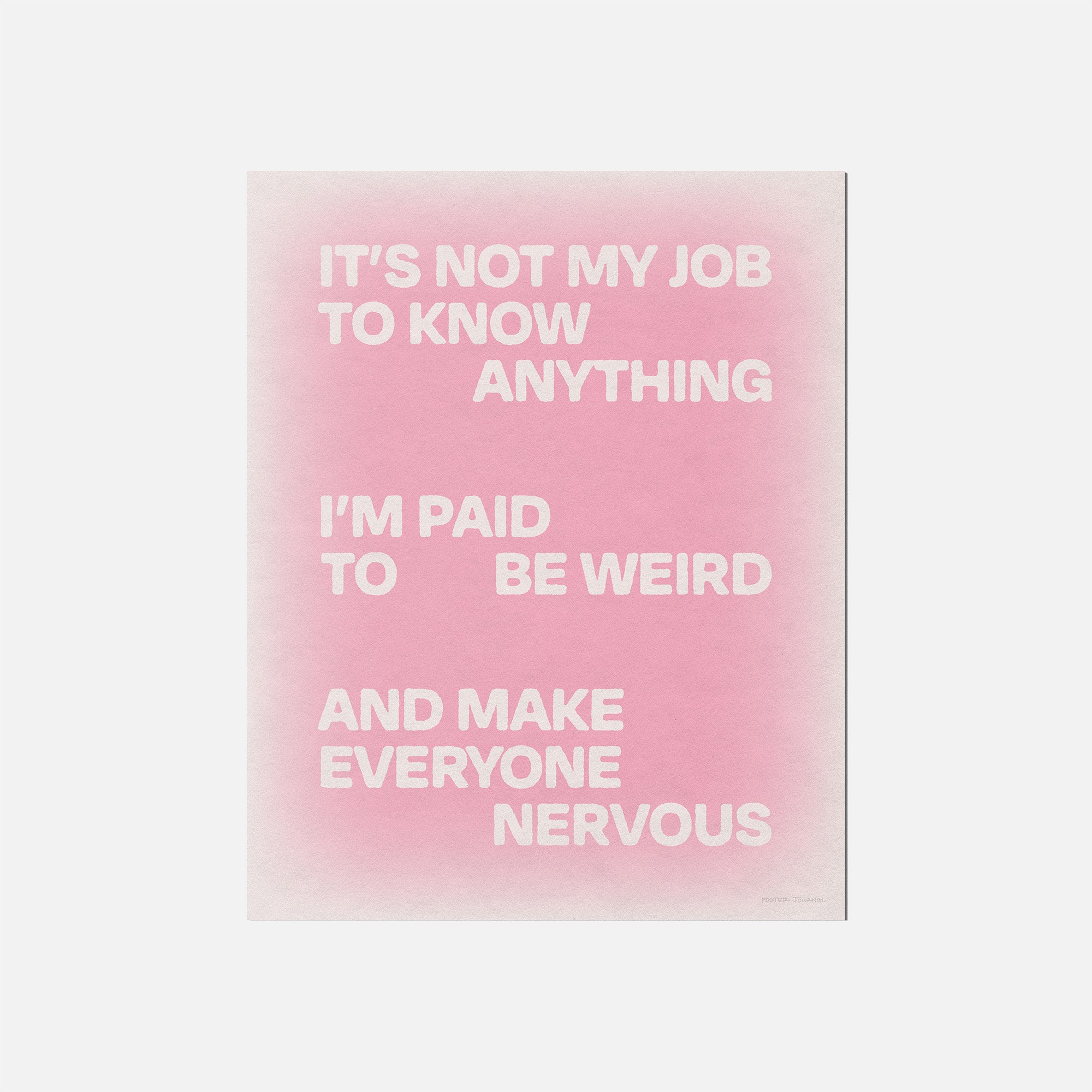 NERVOUS PRINT