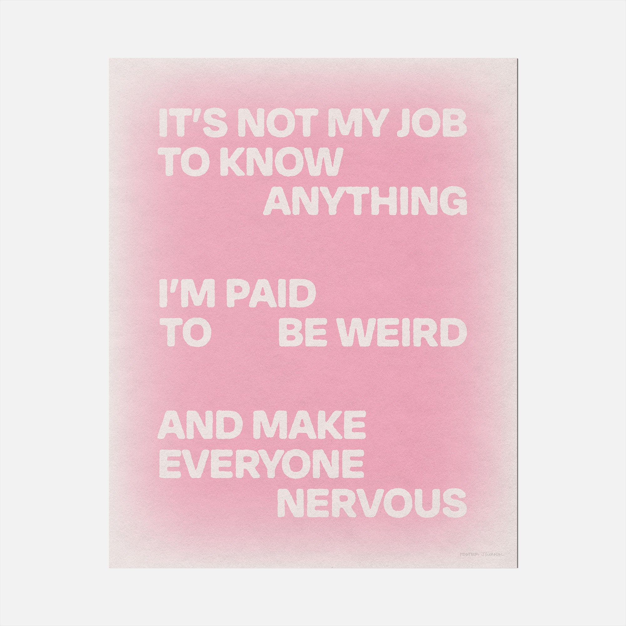 NERVOUS PRINT
