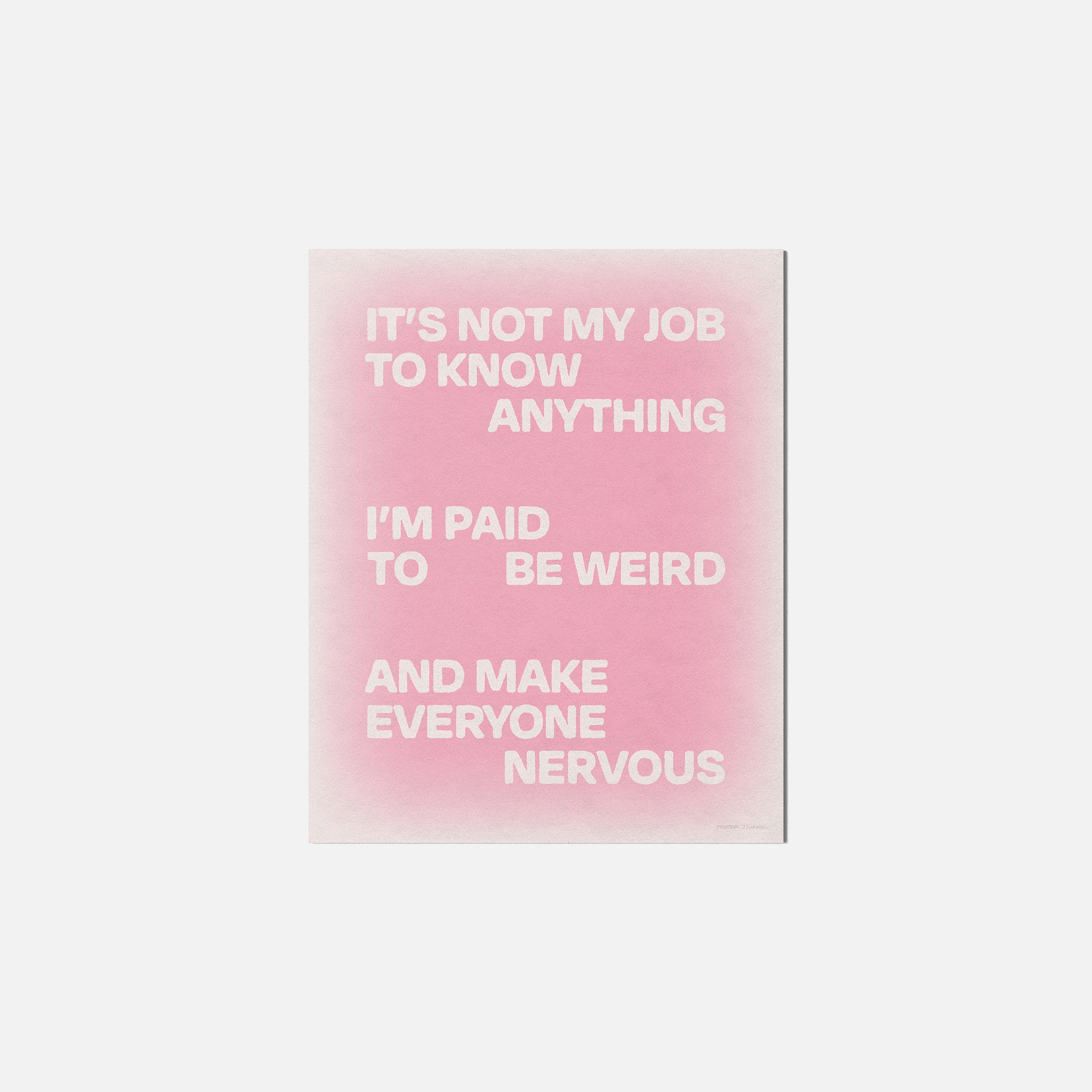 NERVOUS PRINT