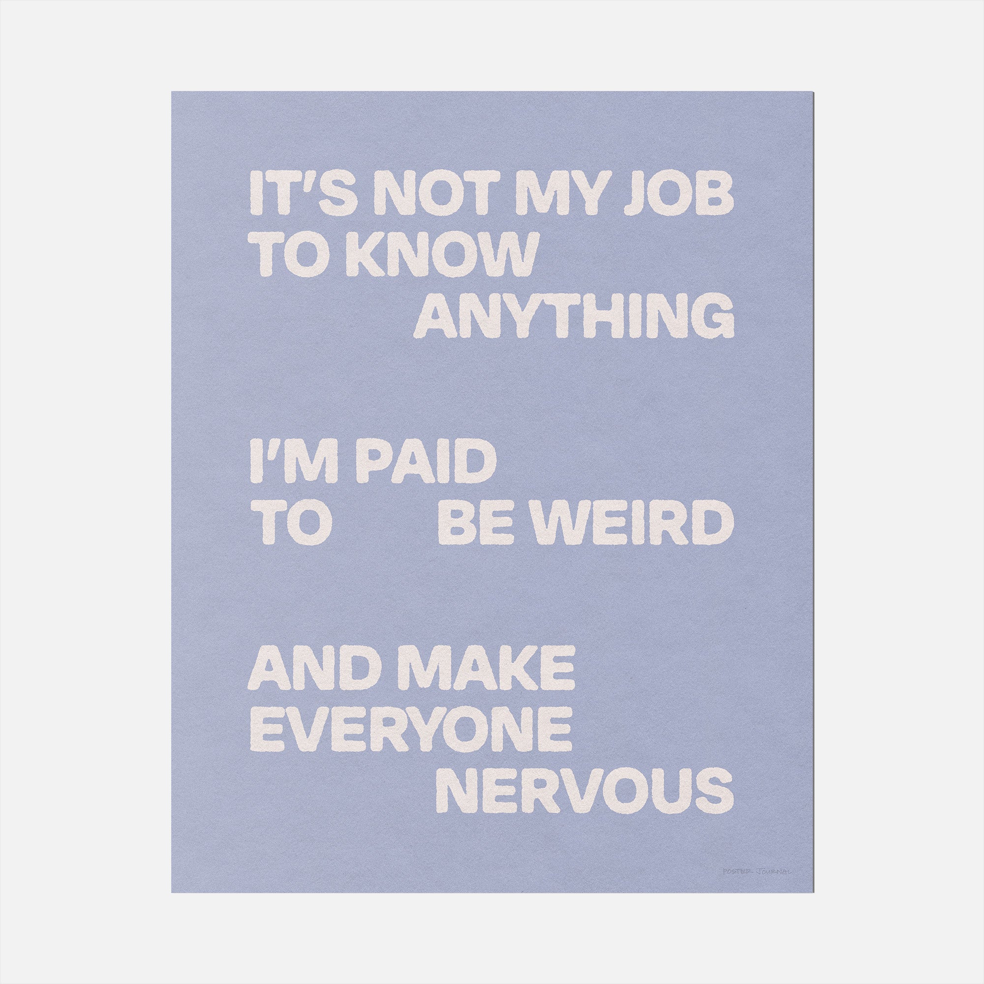 NERVOUS PRINT