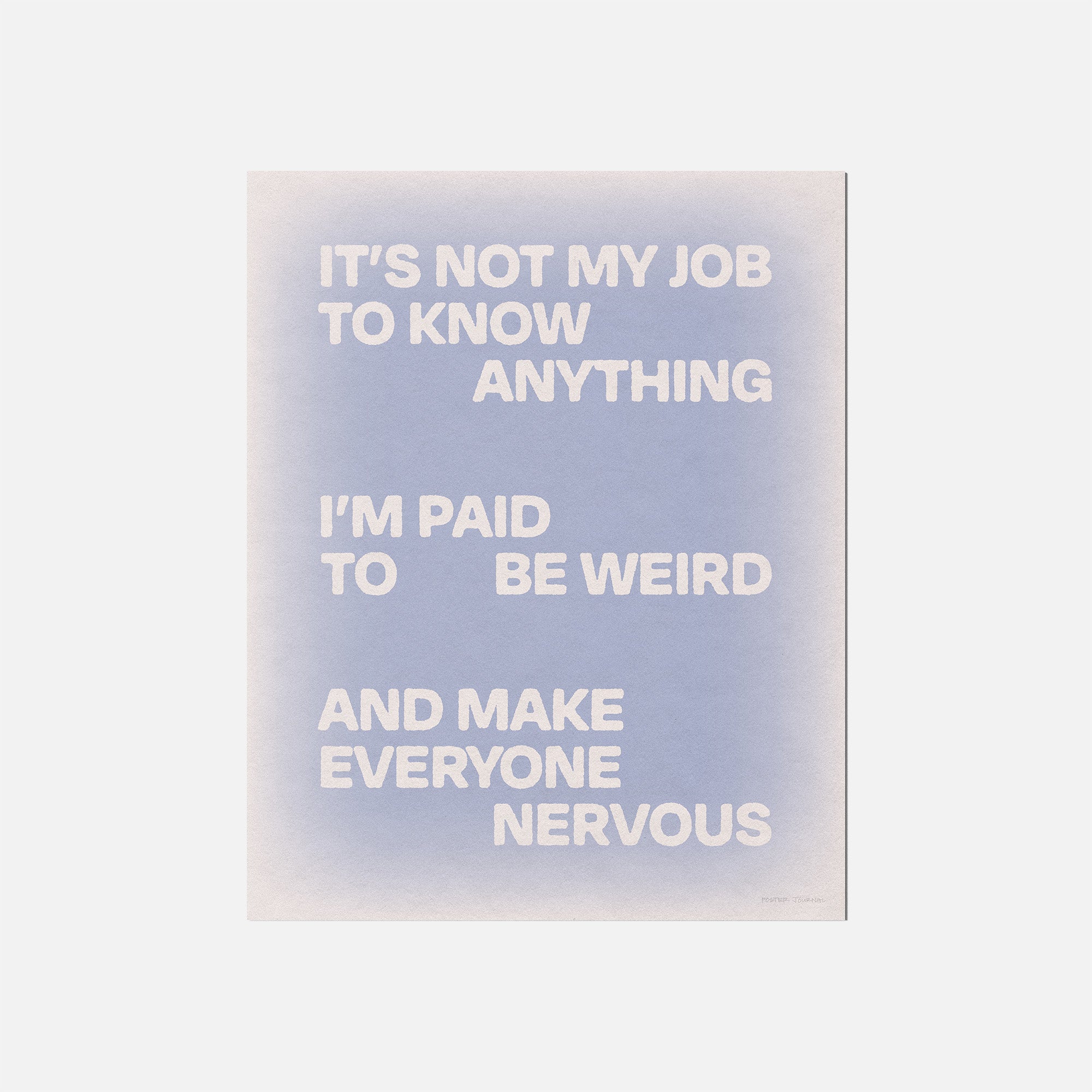 NERVOUS PRINT