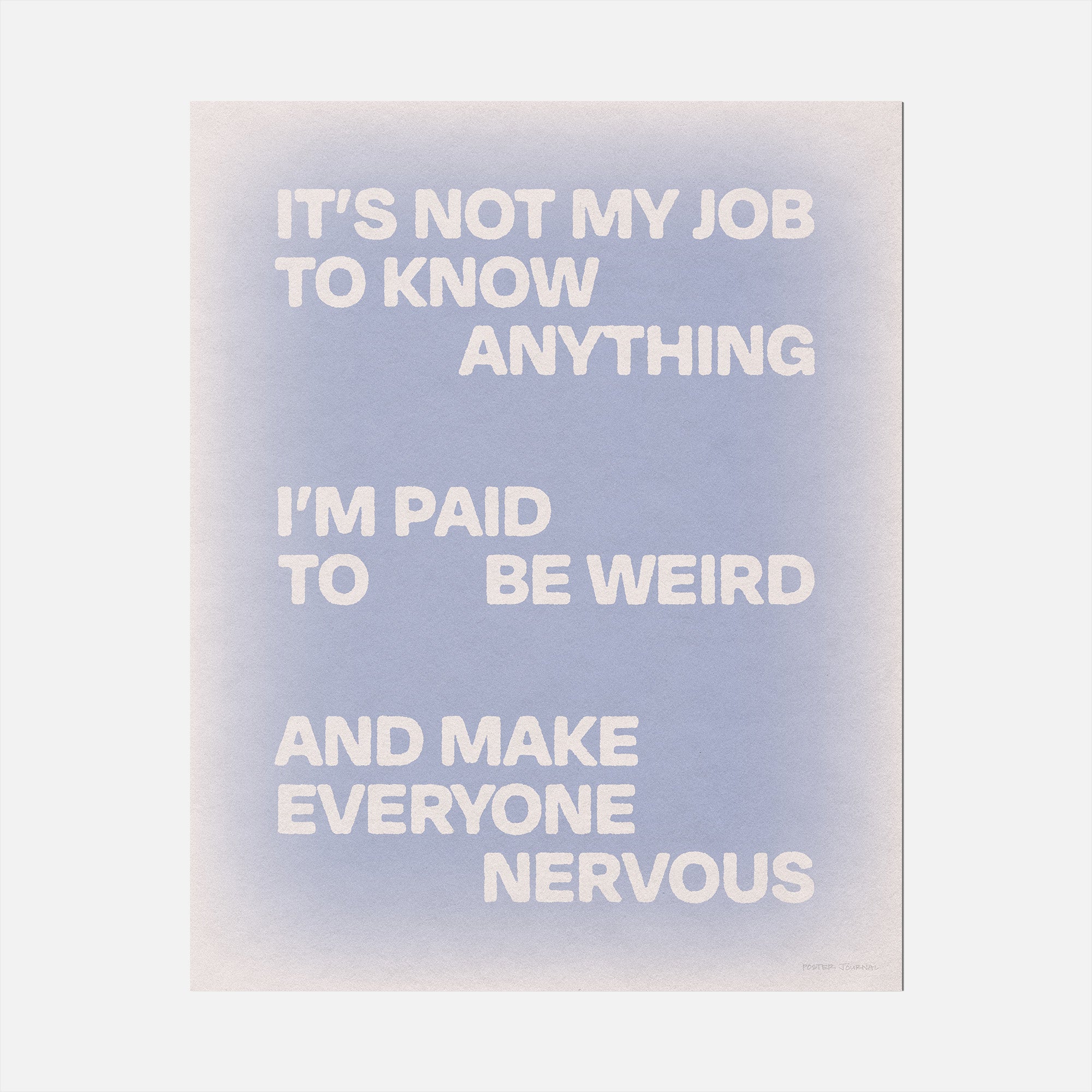 NERVOUS PRINT