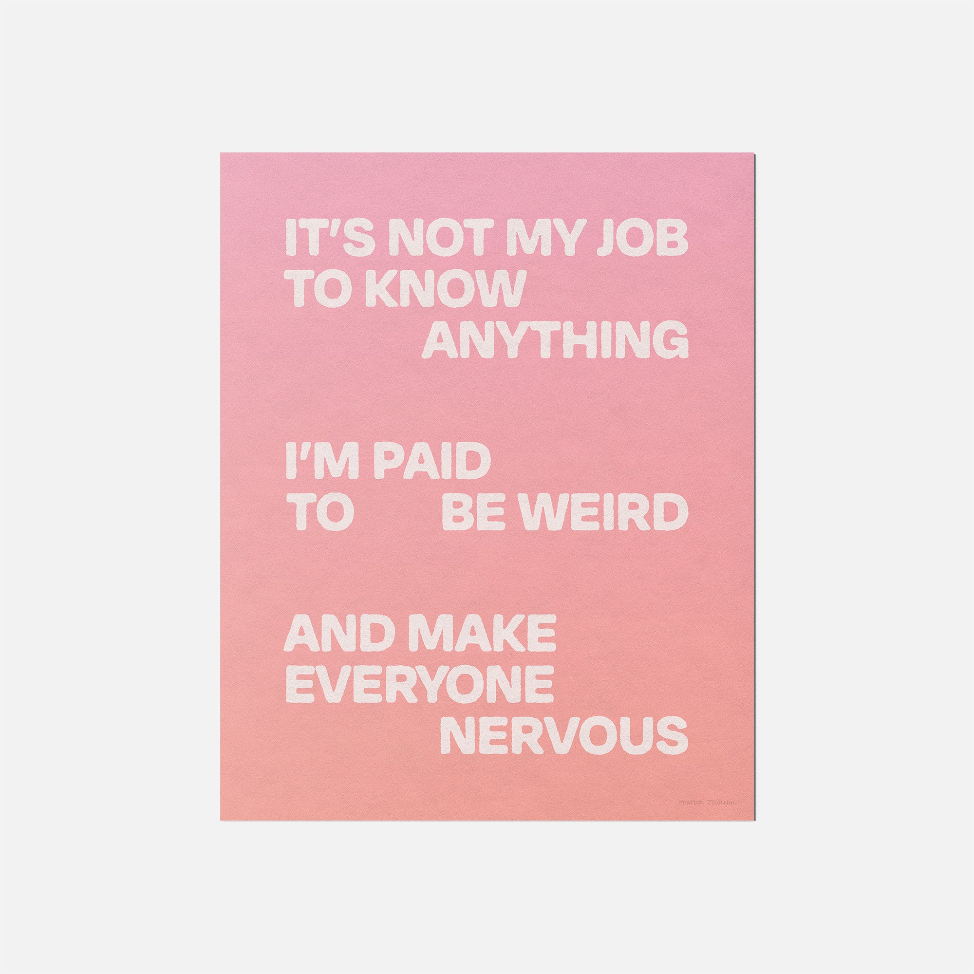 NERVOUS PRINT