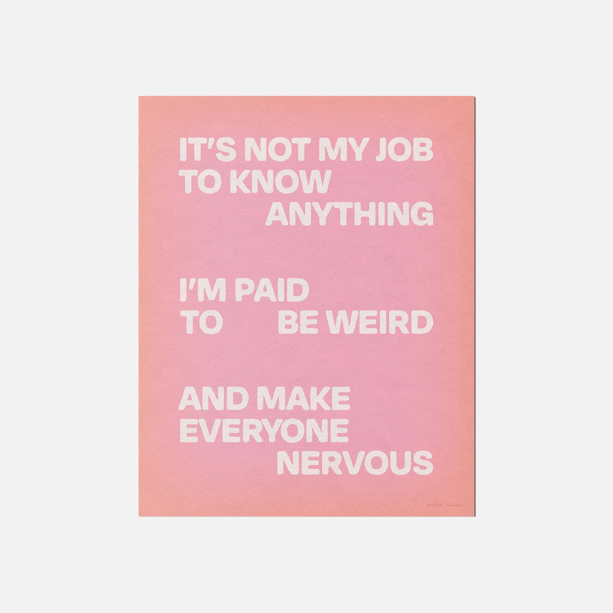 NERVOUS PRINT