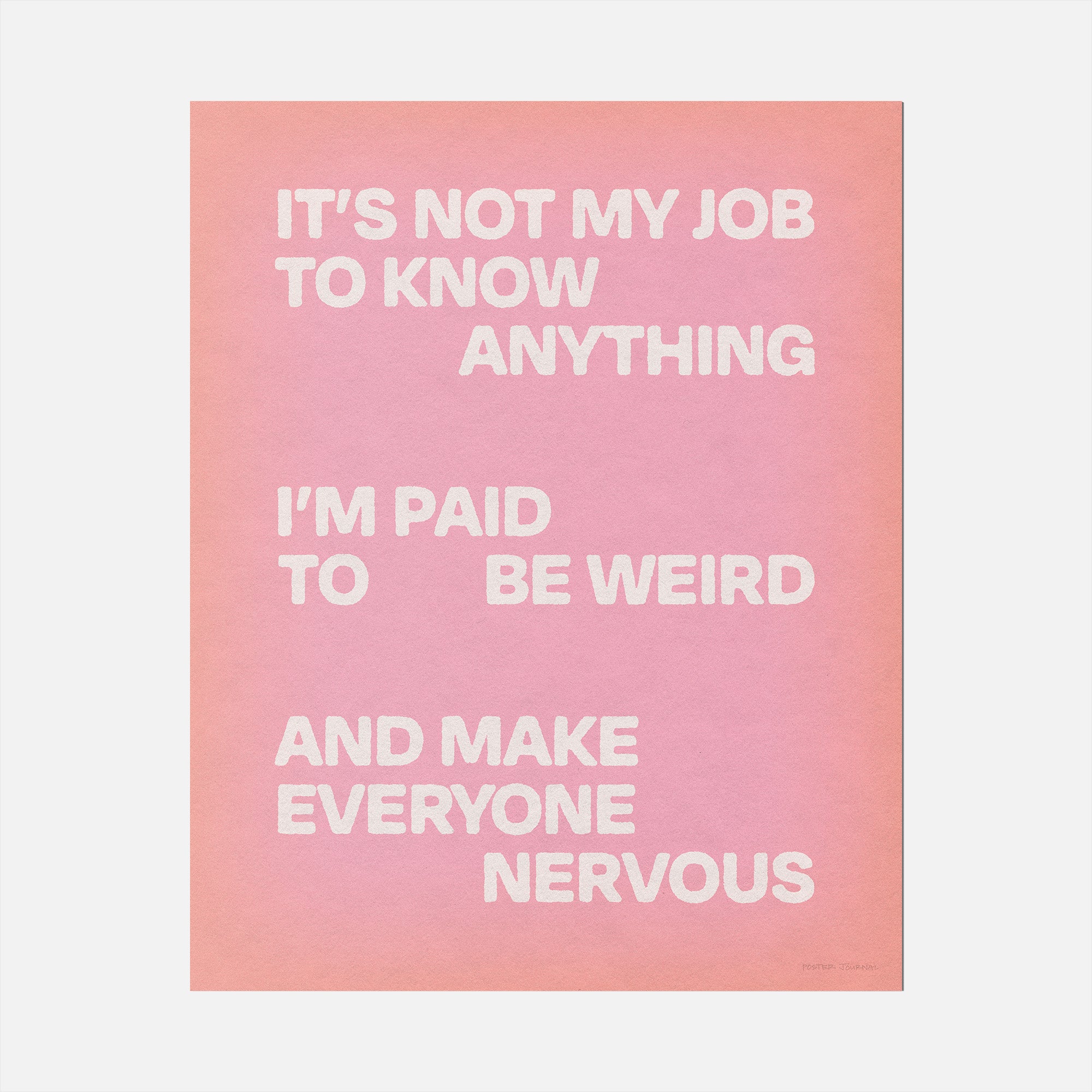 NERVOUS PRINT