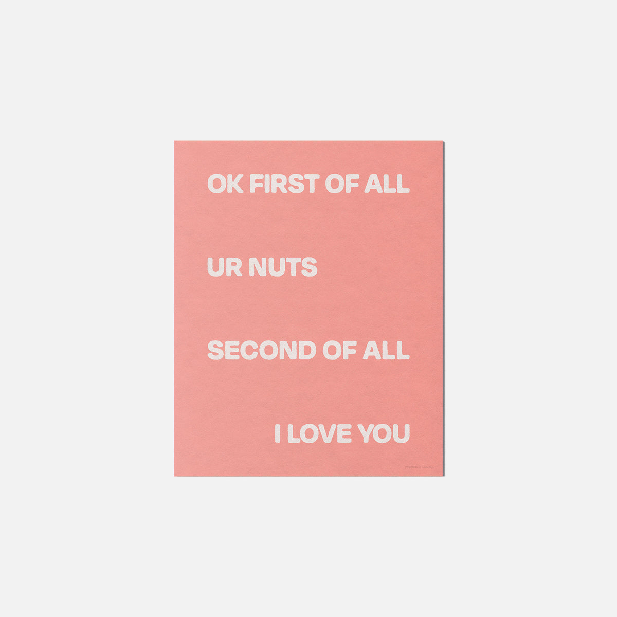NUTS PRINT