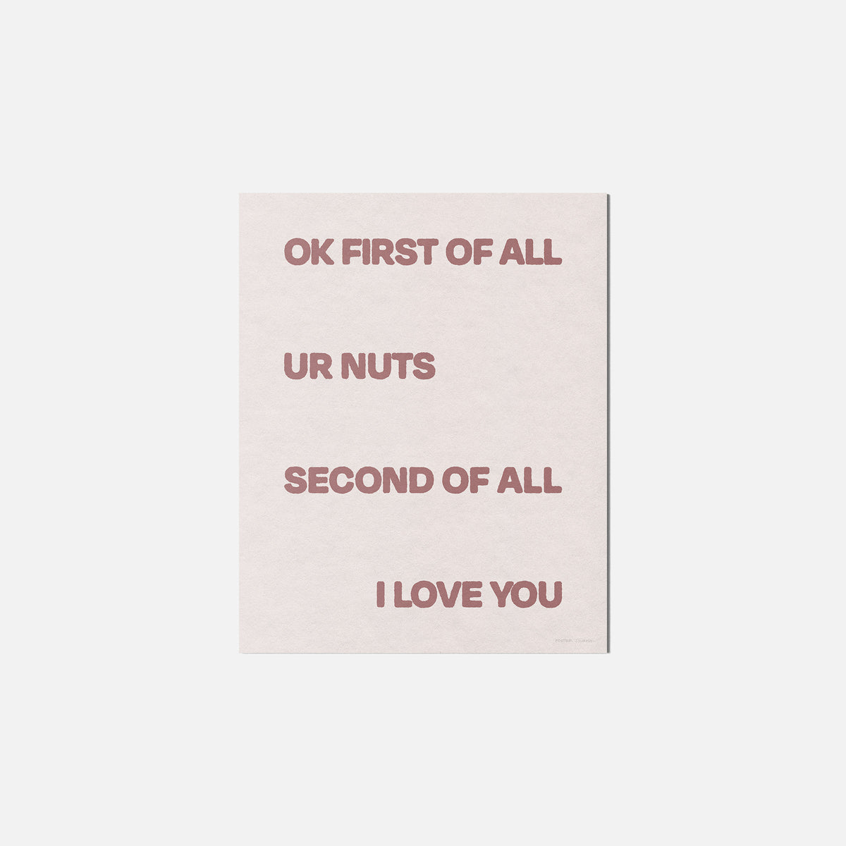 NUTS PRINT