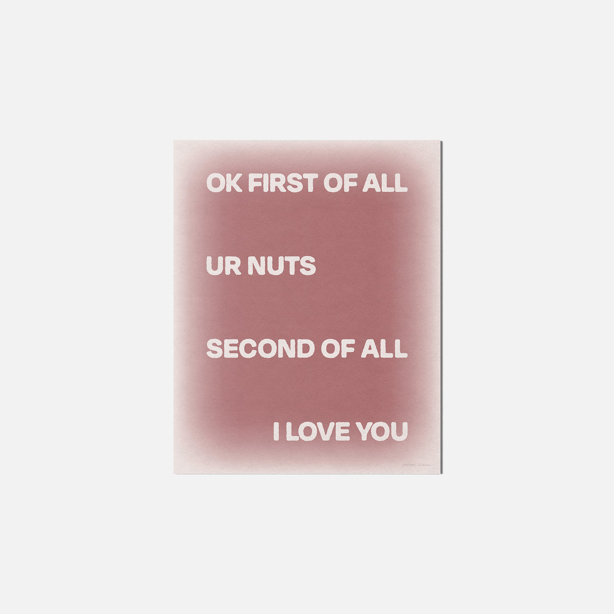 NUTS PRINT