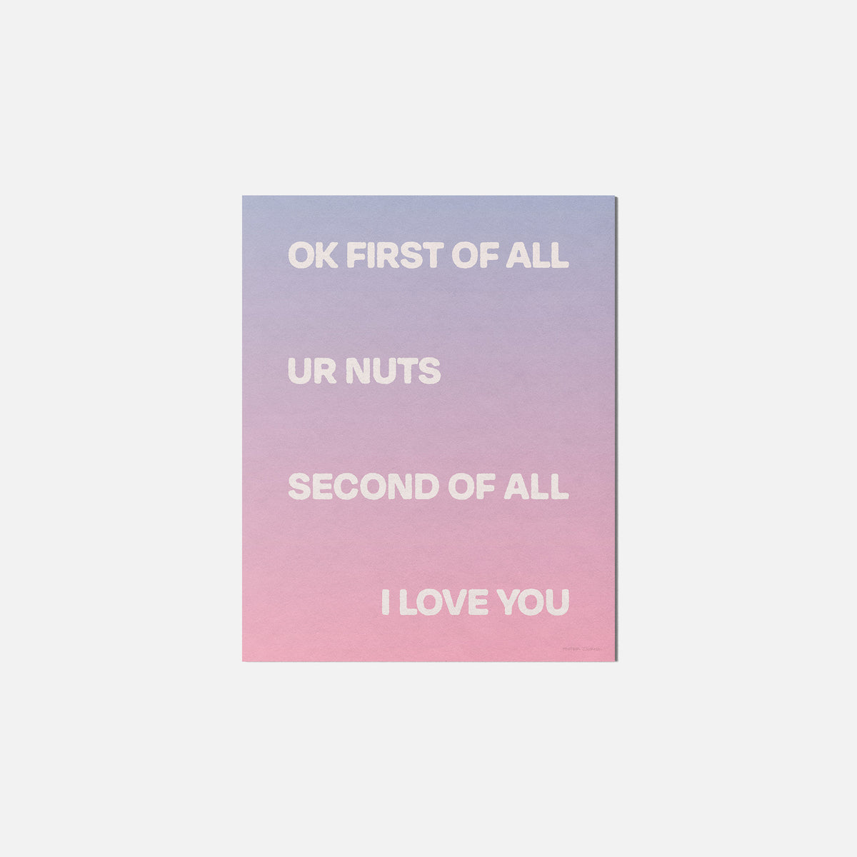 NUTS PRINT