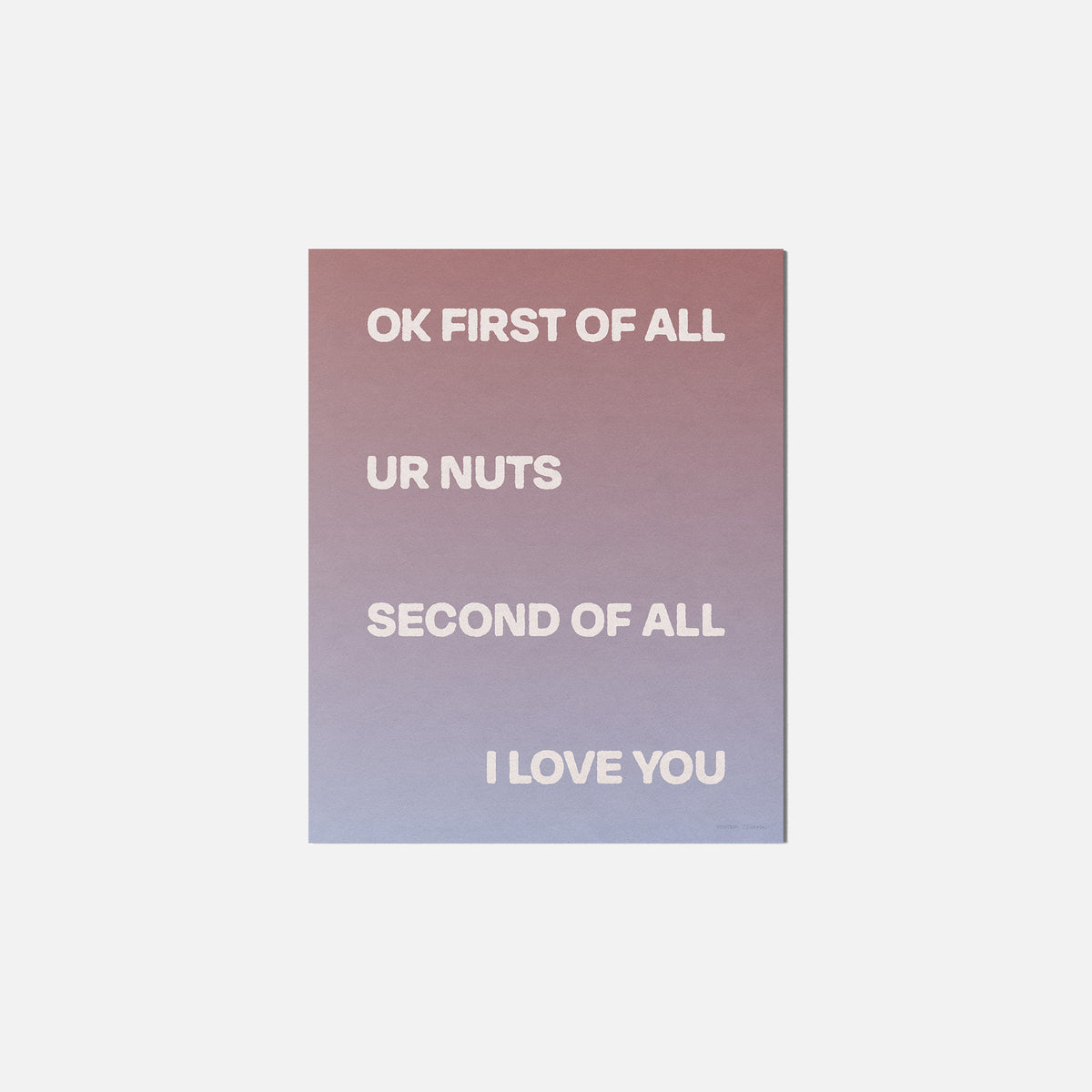 NUTS PRINT