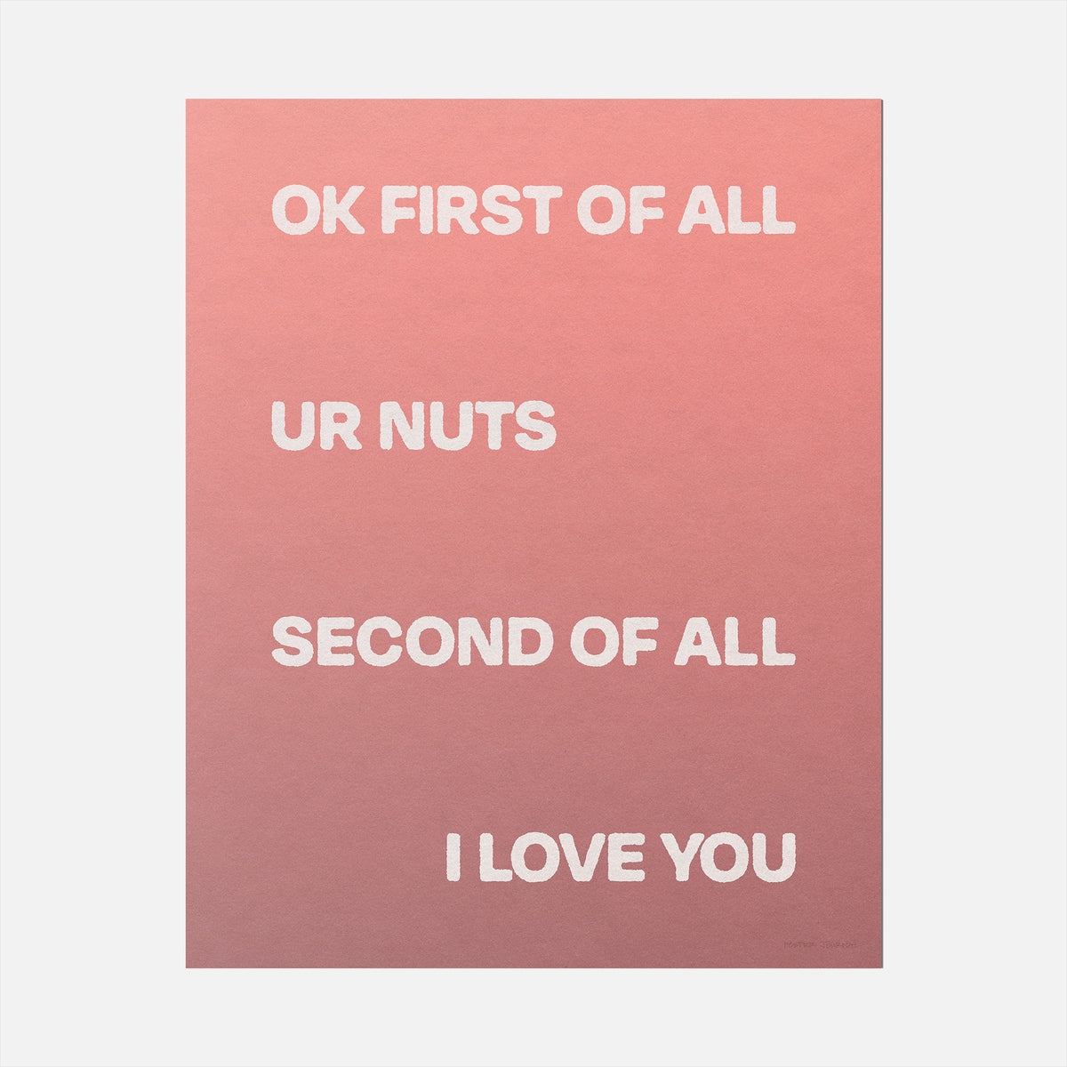 NUTS PRINT