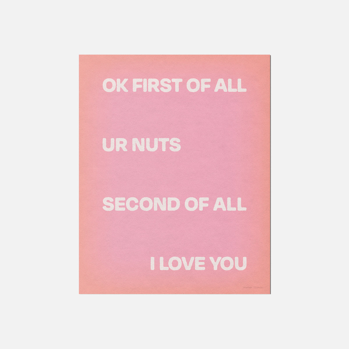 NUTS PRINT