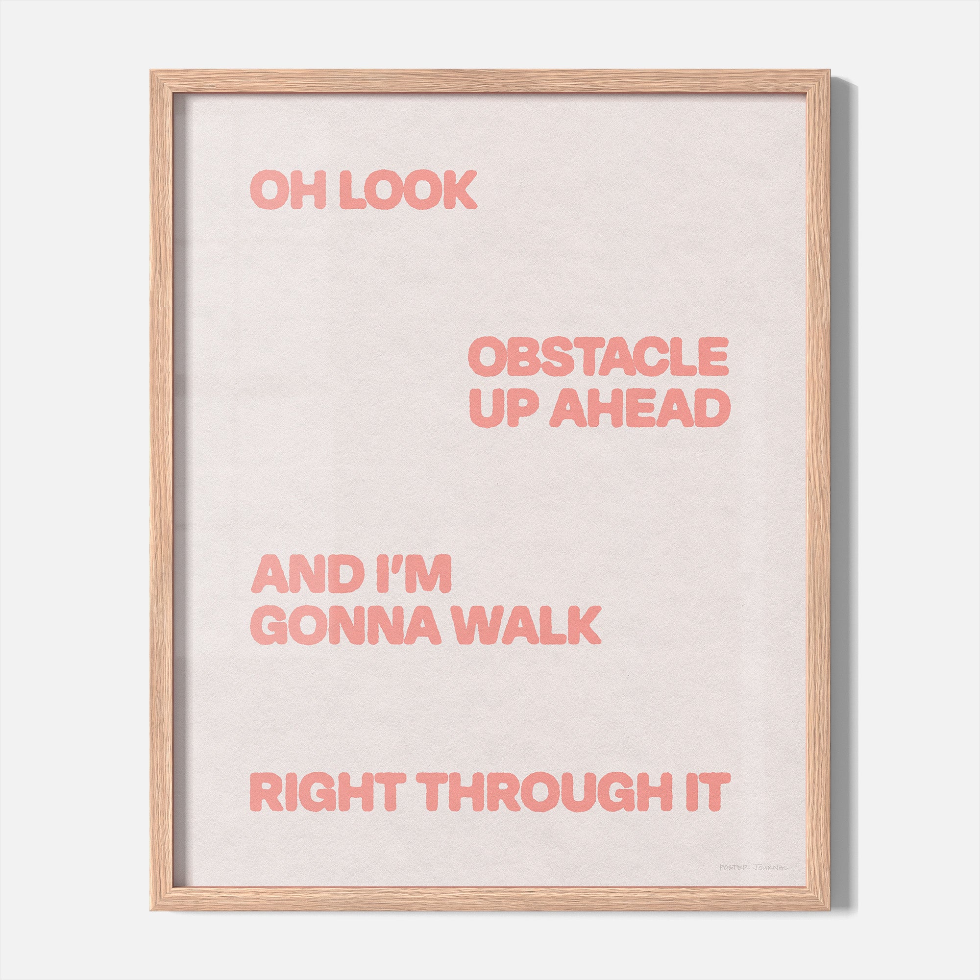 OBSTACLE PRINT