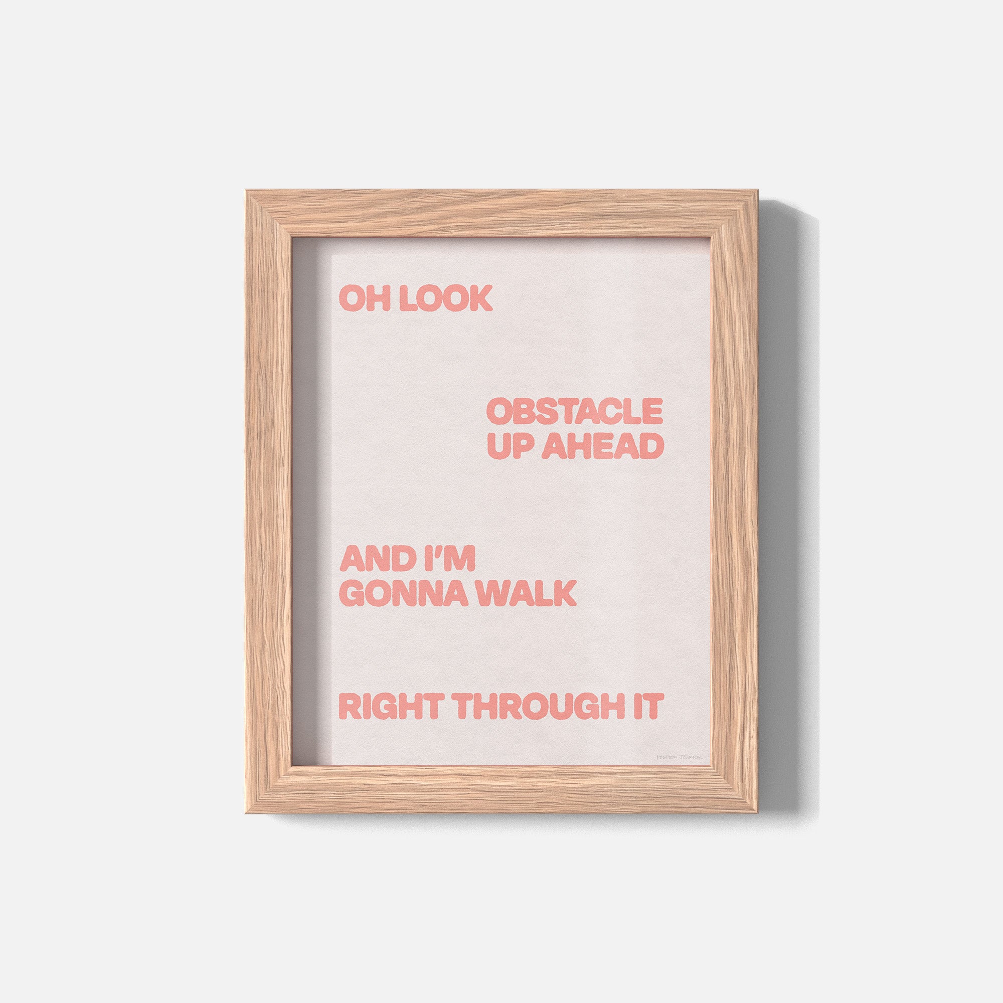 OBSTACLE PRINT