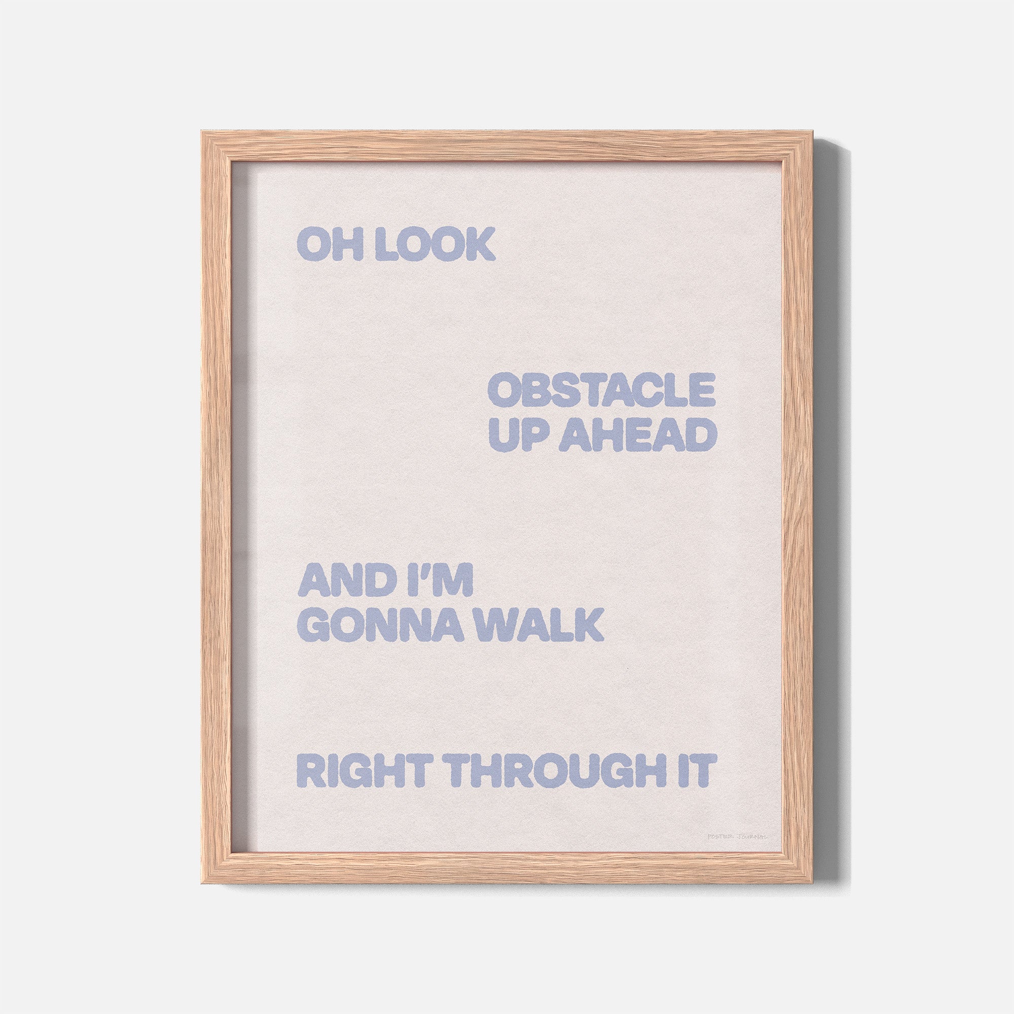 OBSTACLE PRINT