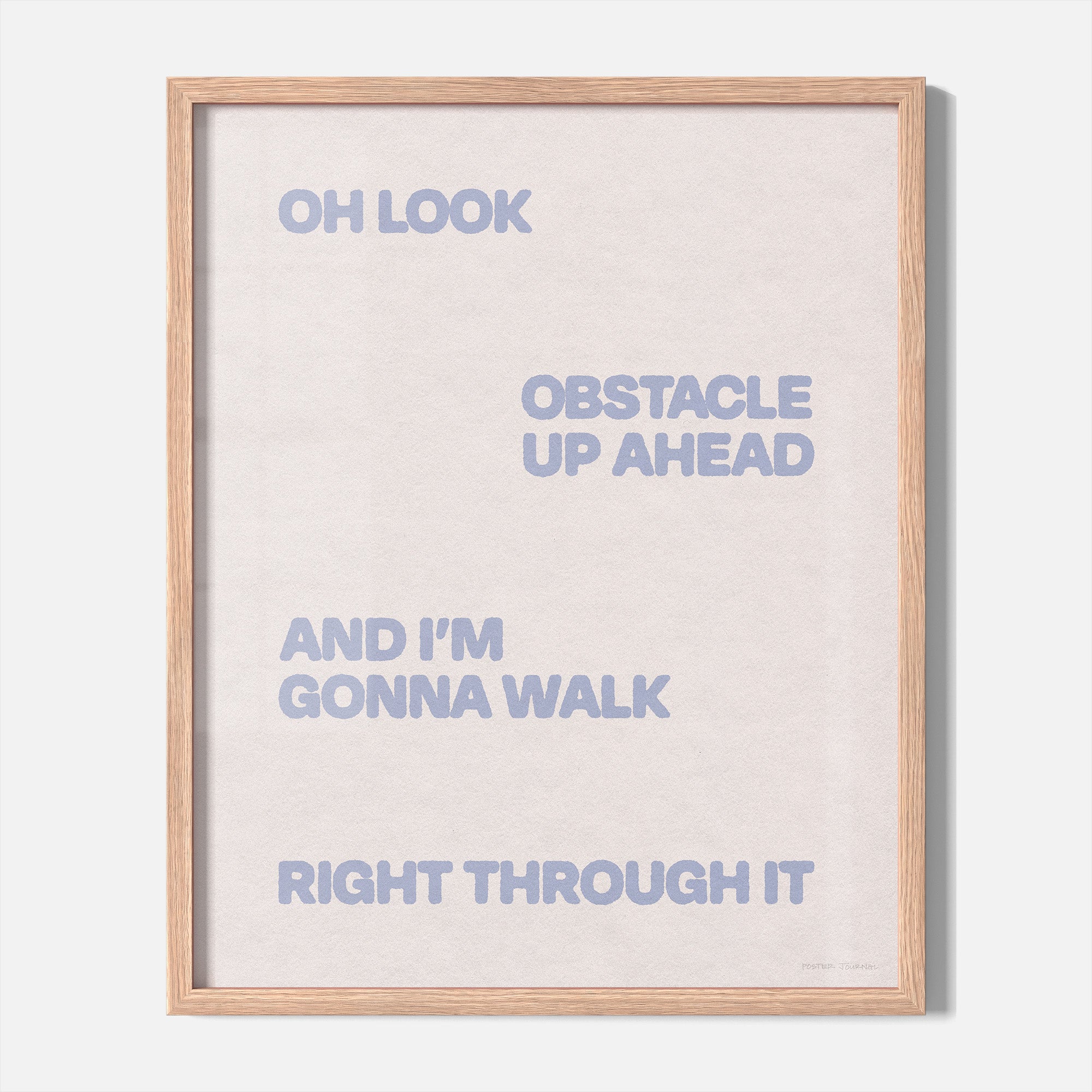 OBSTACLE PRINT
