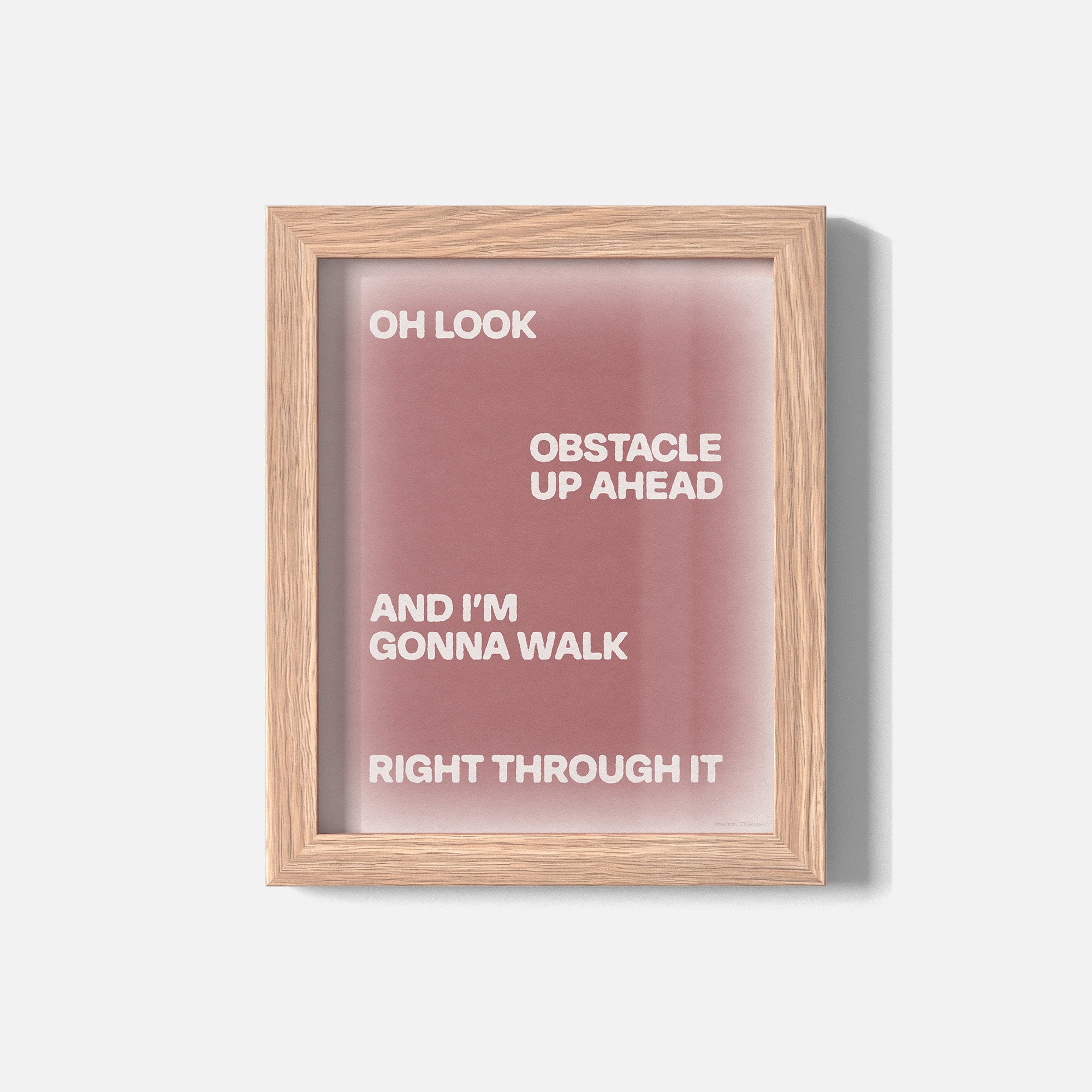 OBSTACLE PRINT