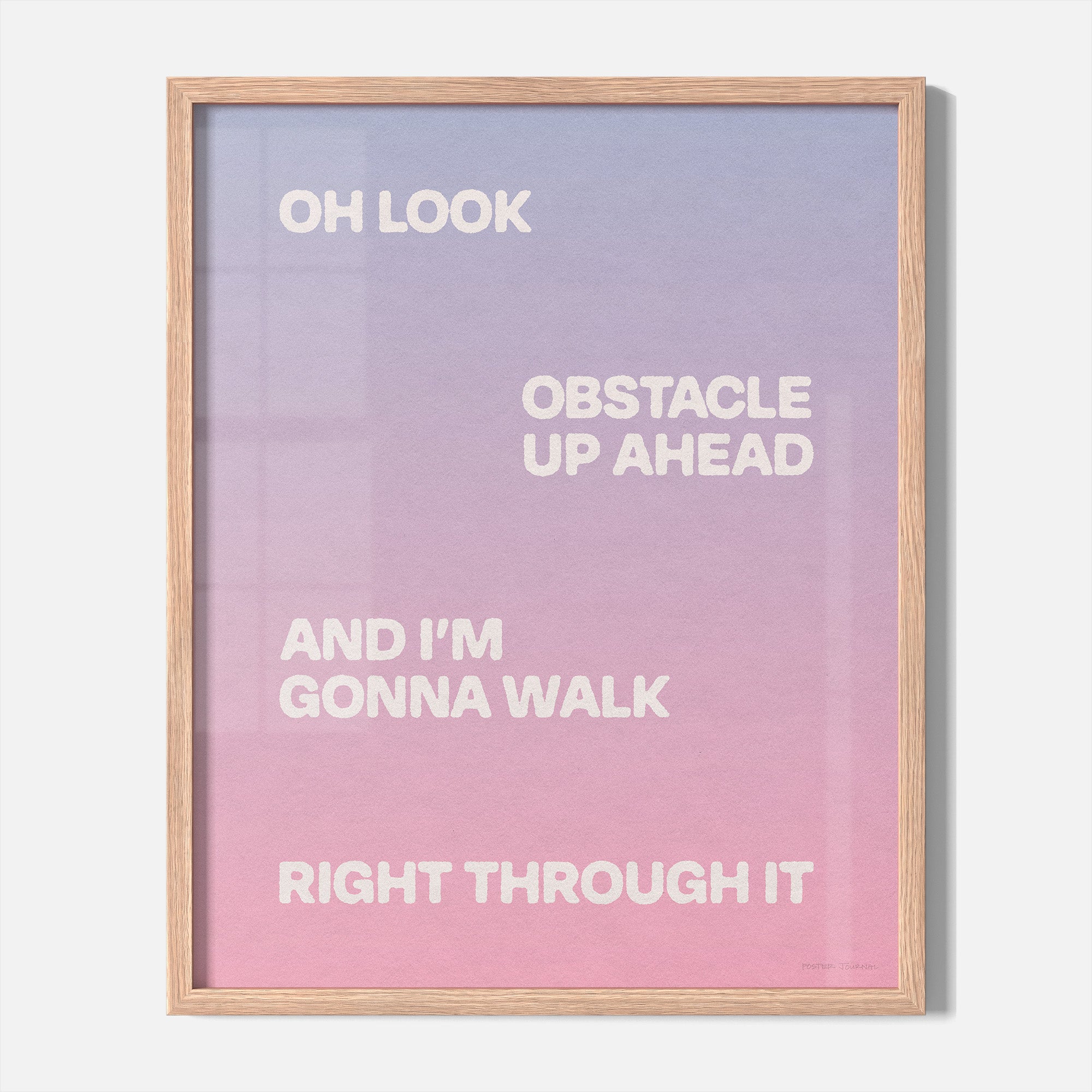 OBSTACLE PRINT