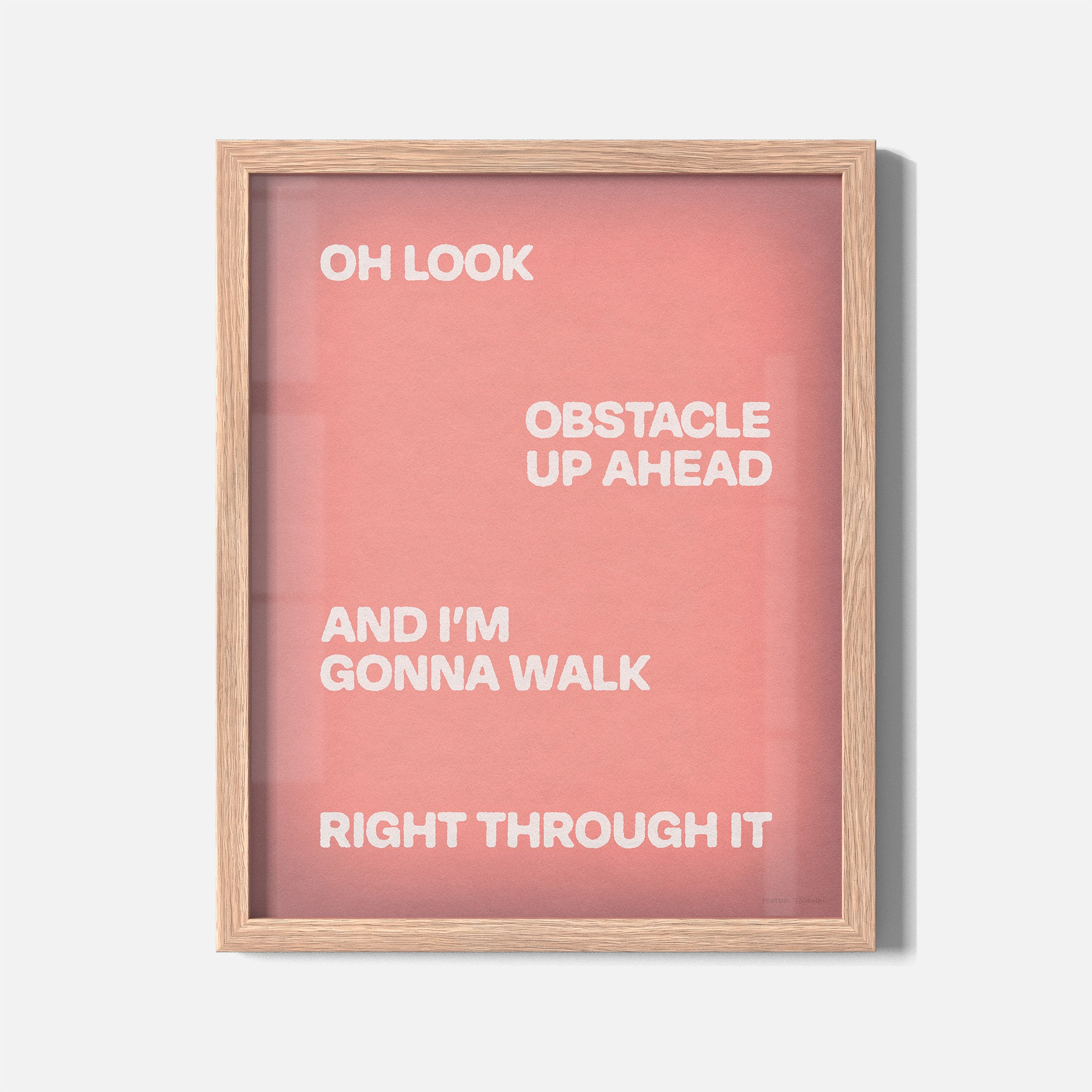 OBSTACLE PRINT