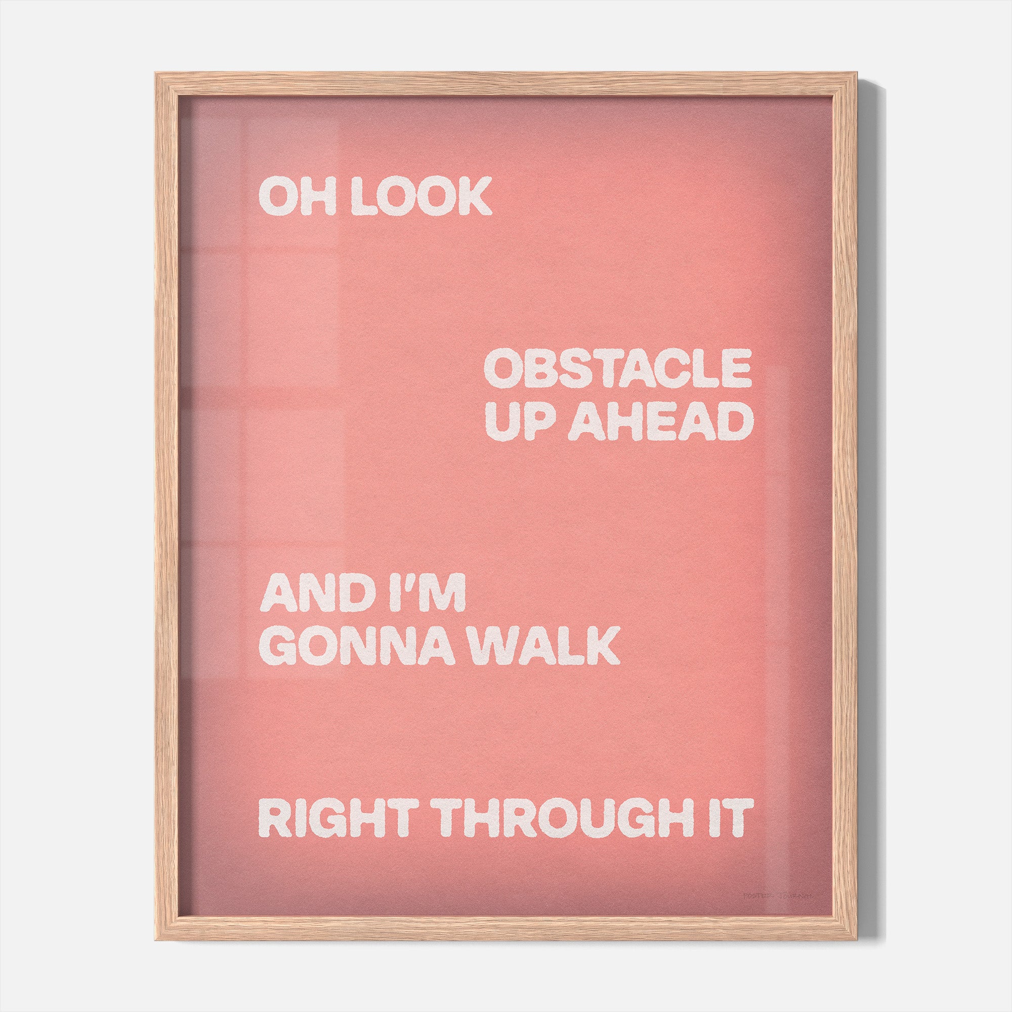 OBSTACLE PRINT